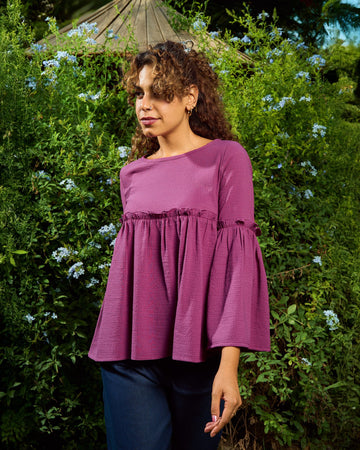Dove Blouse | Heather Mauve