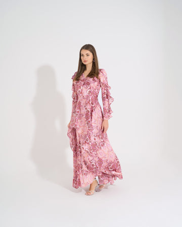 Aishwarya Dress | Pink X Red My Store