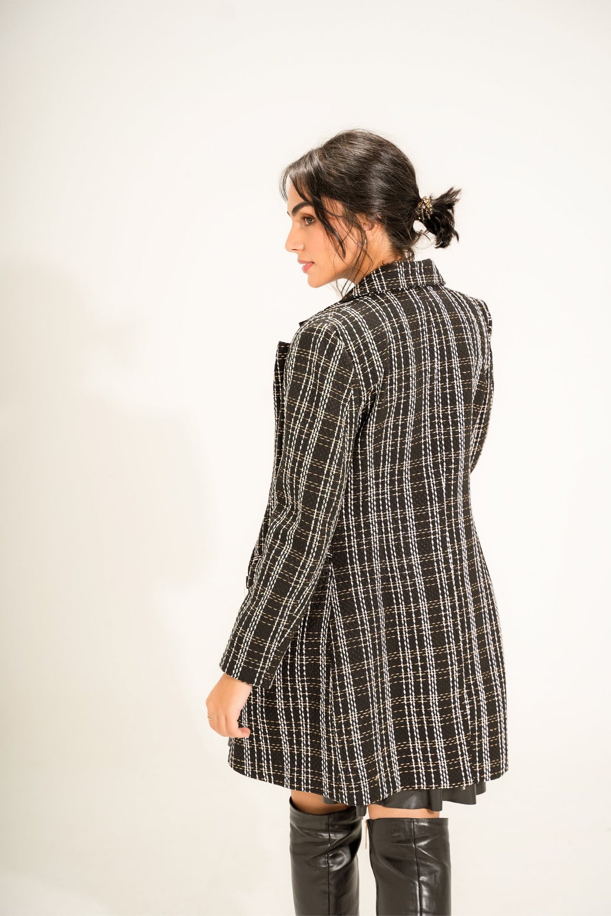 Bella Jacket | Black &amp; White My Store