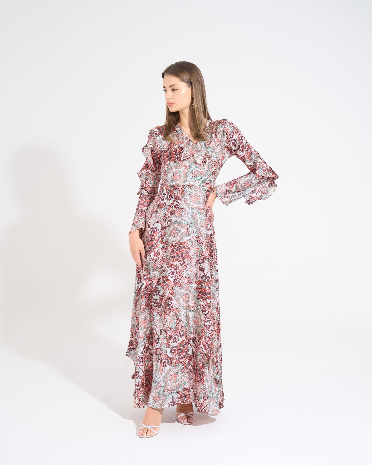 Aishwarya Dress | Green X Red My Store