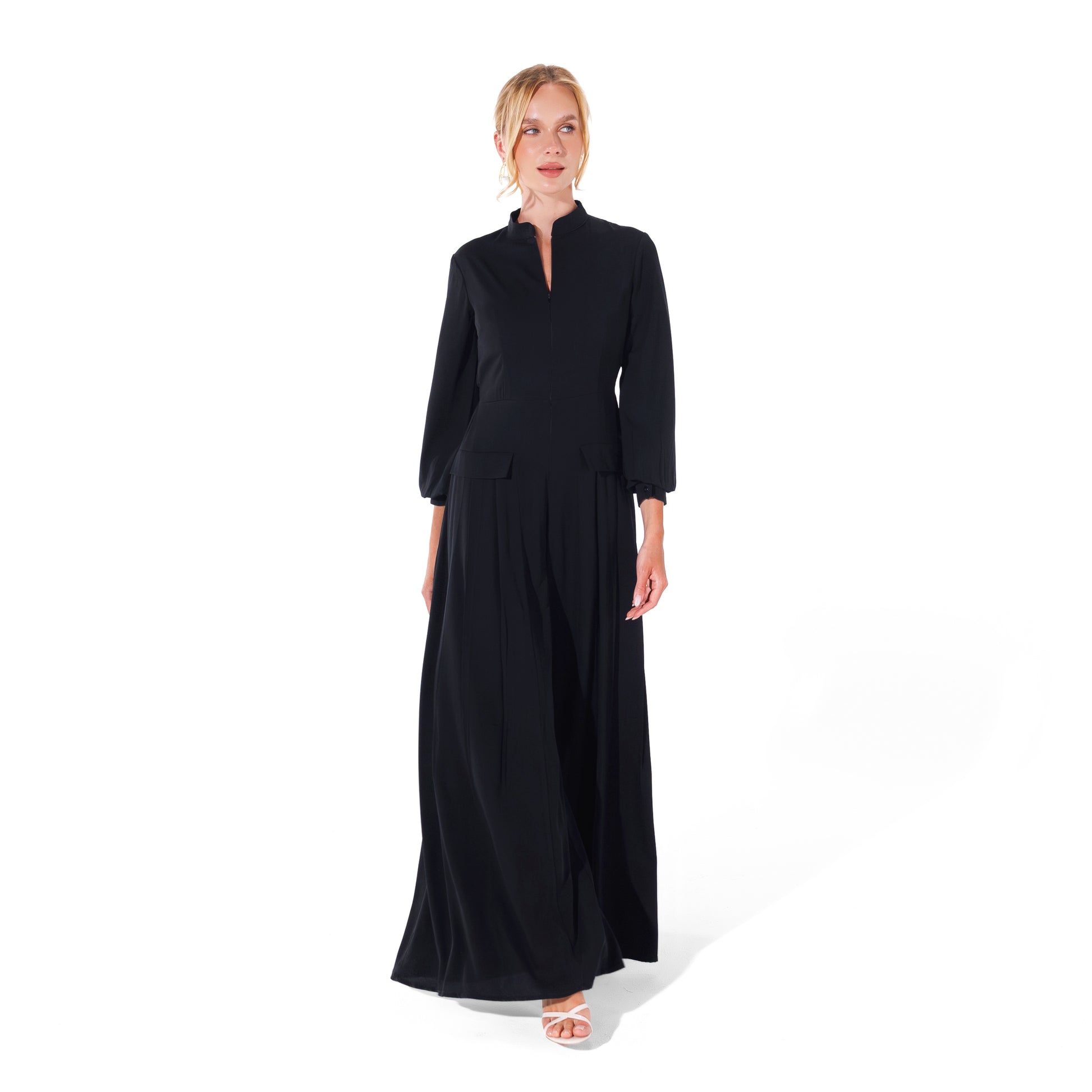 Aria Jumpsuit | Black Black Swan Fashion