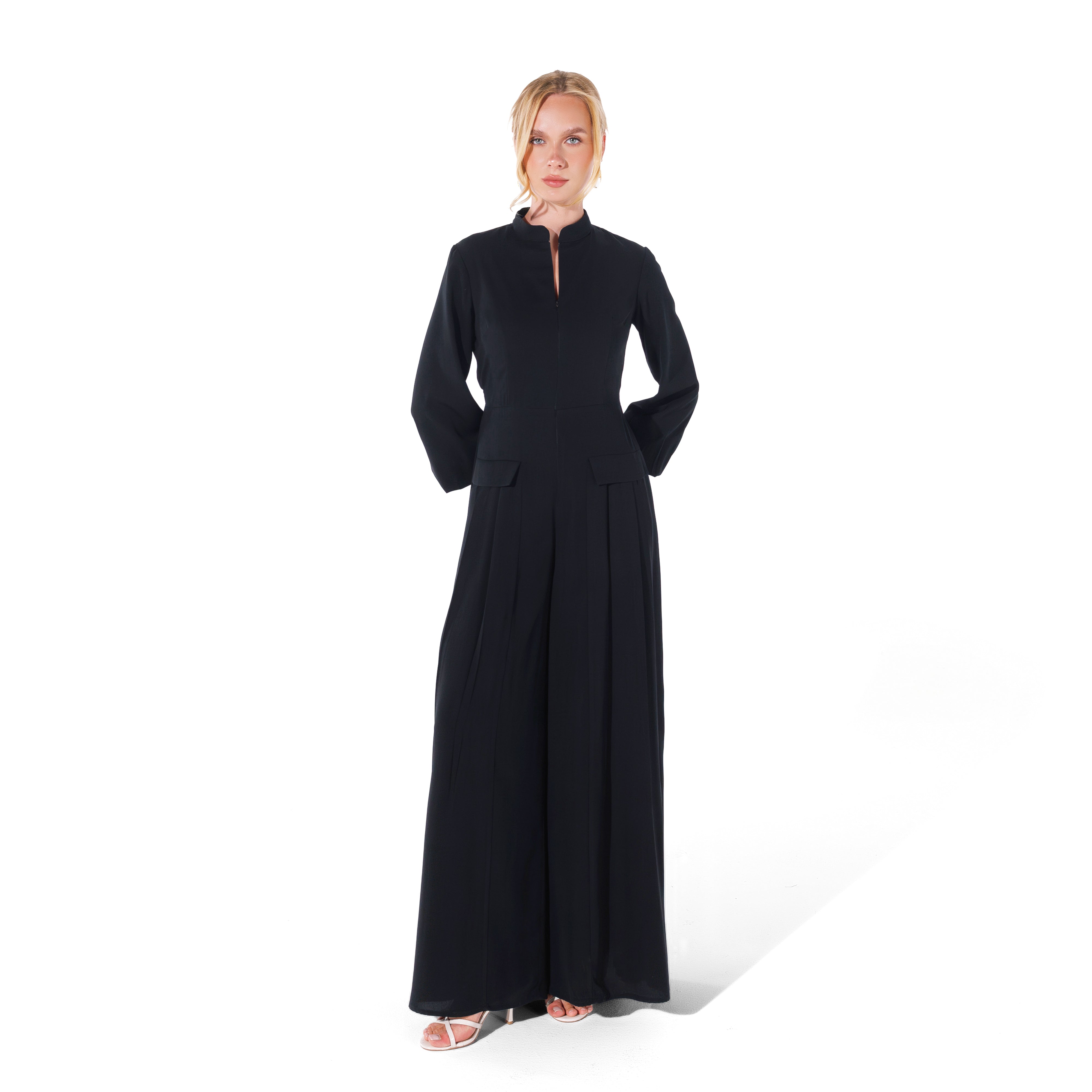 Aria Jumpsuit | Black Black Swan Fashion