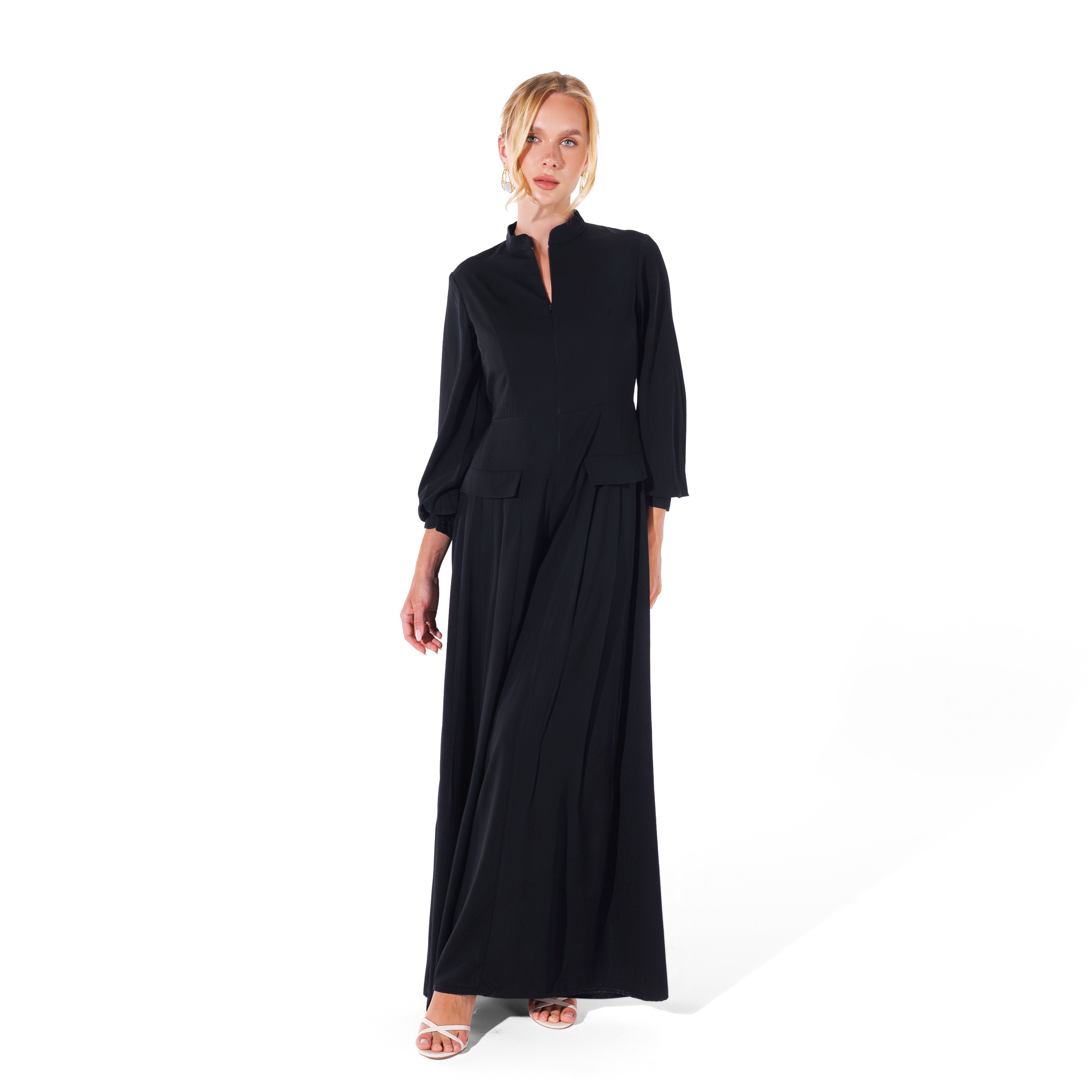 Aria Jumpsuit | Black Black Swan Fashion