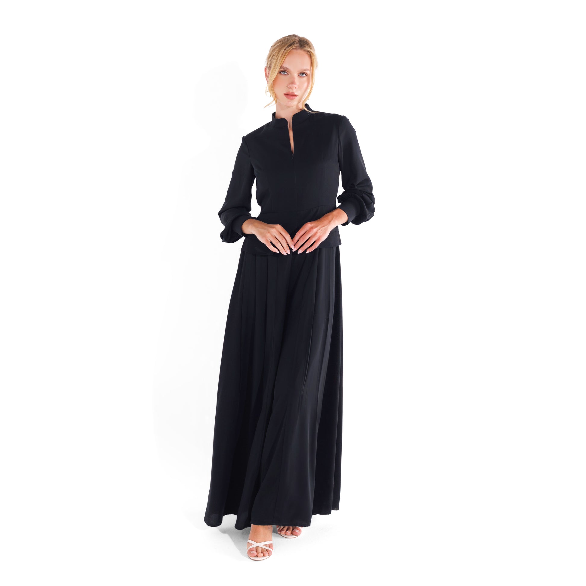 Aria Jumpsuit | Black Black Swan Fashion