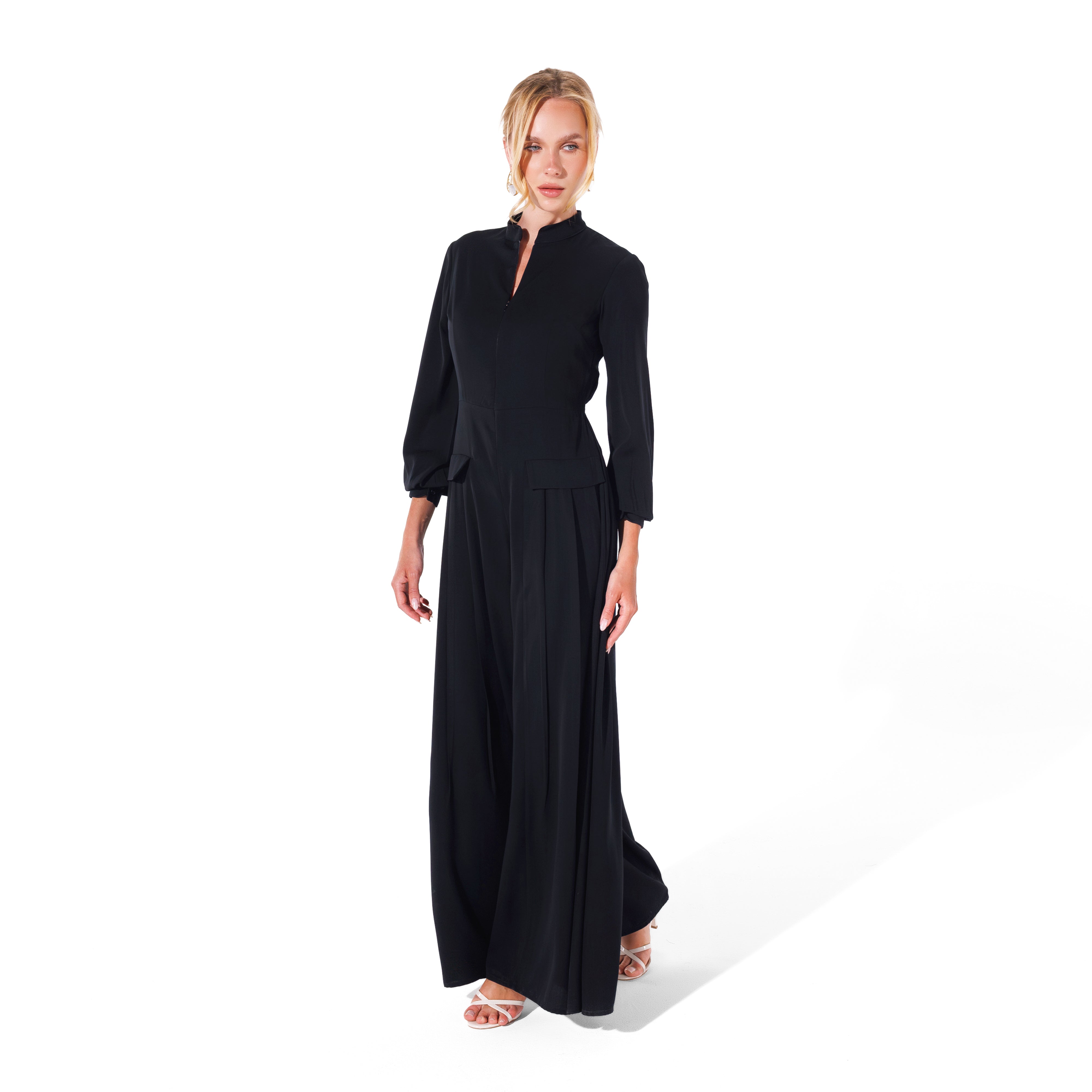 Aria Jumpsuit | Black Black Swan Fashion