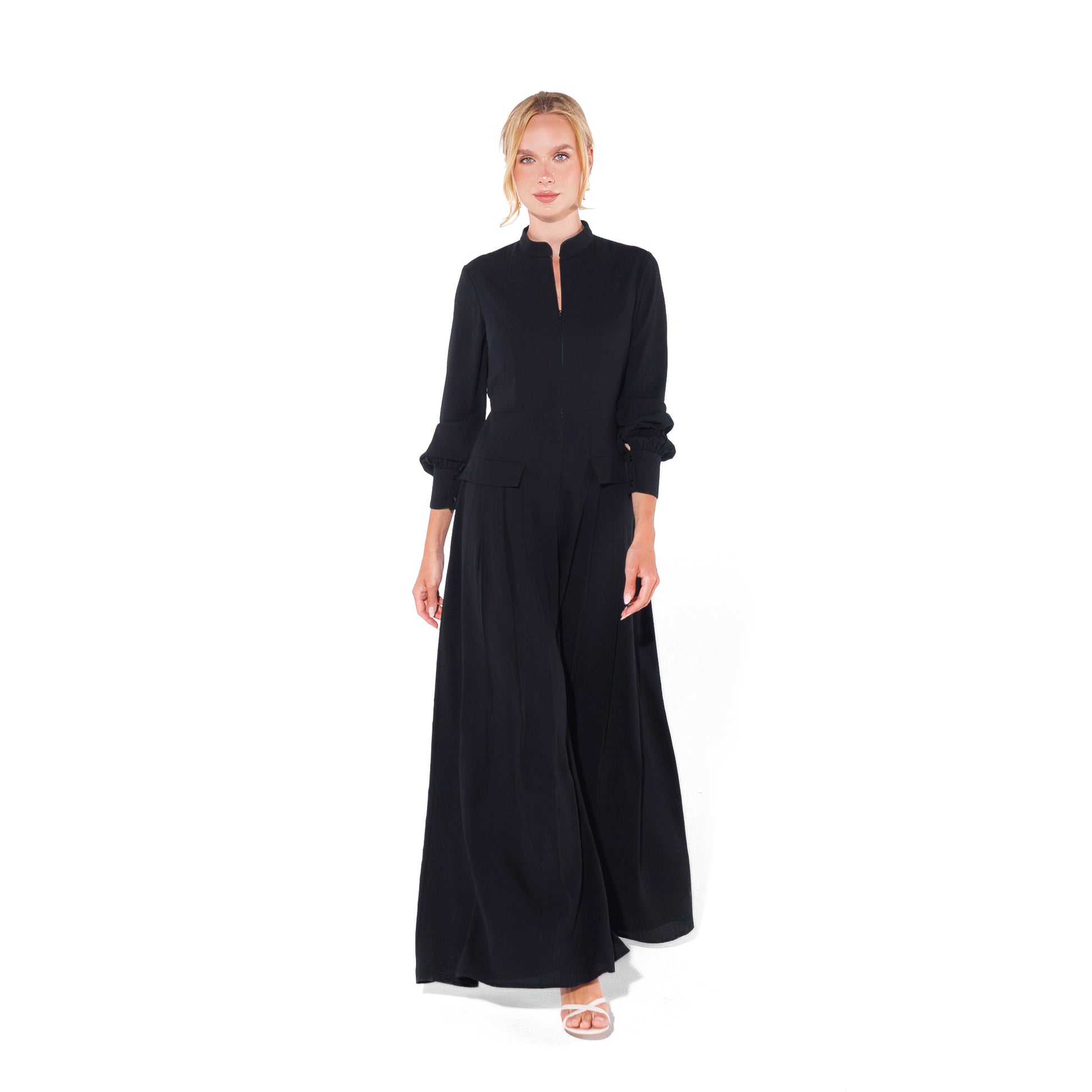 Aria Jumpsuit | Black Black Swan Fashion
