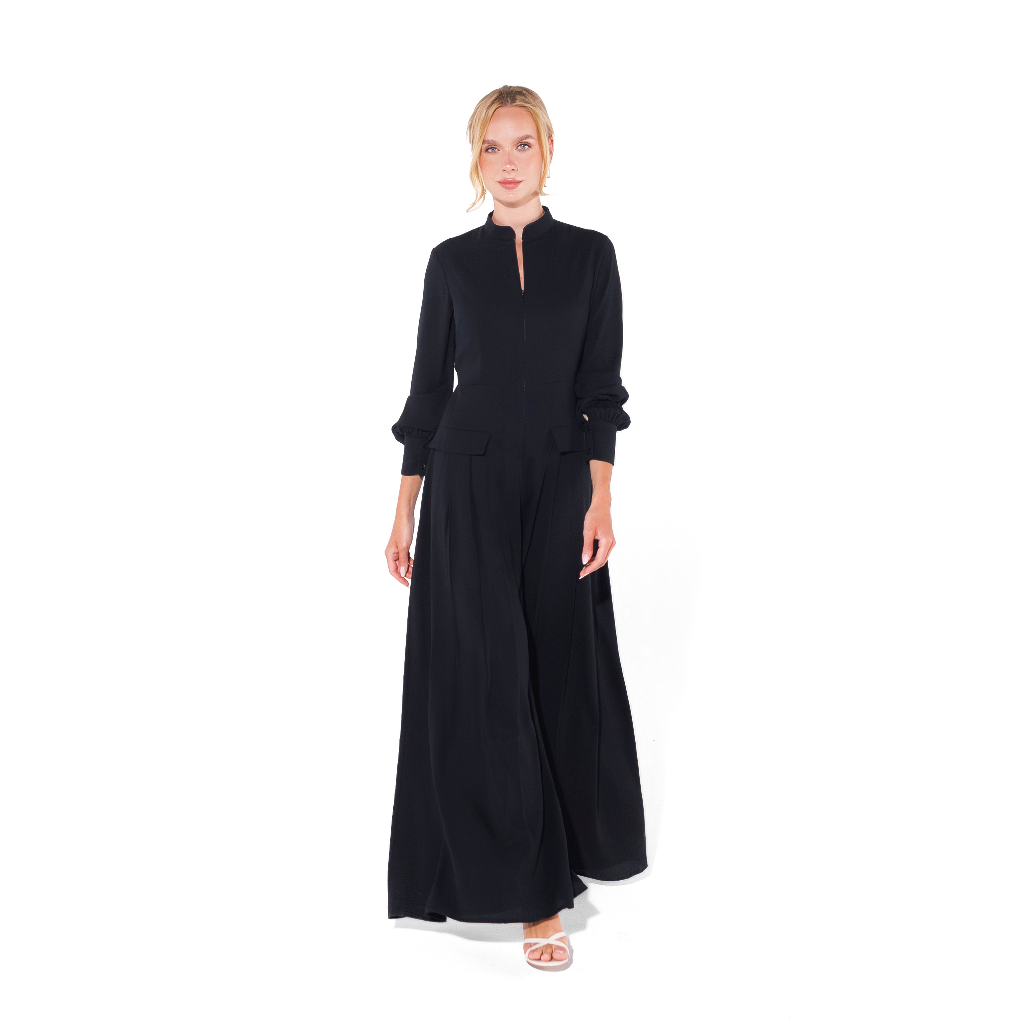 Aria Jumpsuit | Black Black Swan Fashion