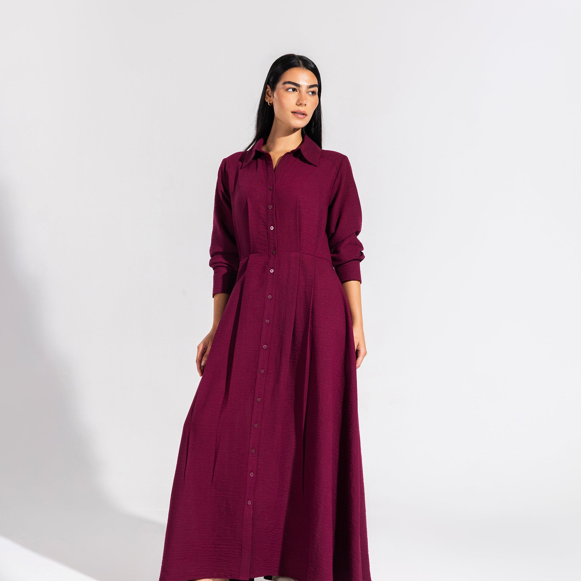 Artemis Dress | Burgundy Black Swan Fashion