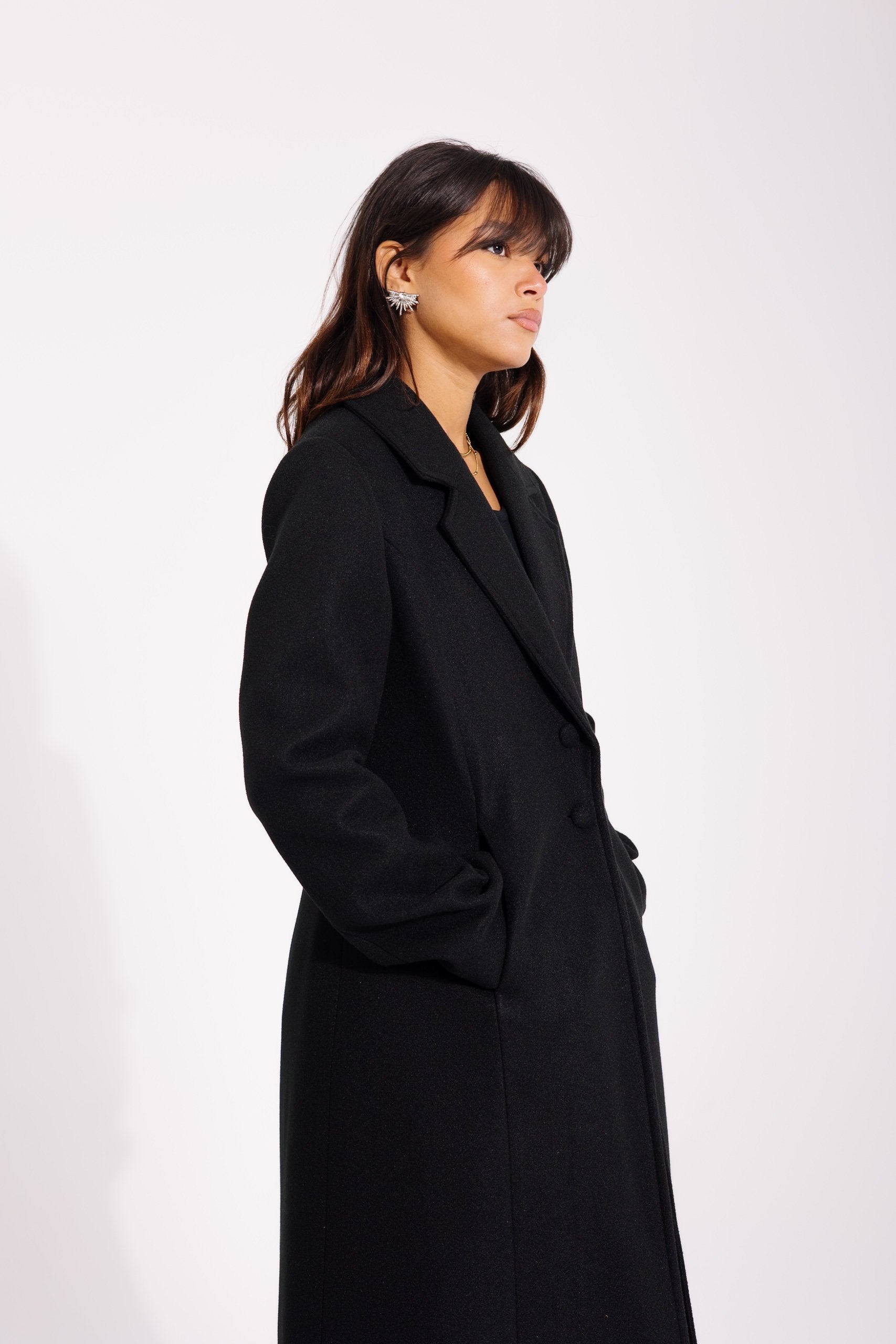 Aspen Coat | Black