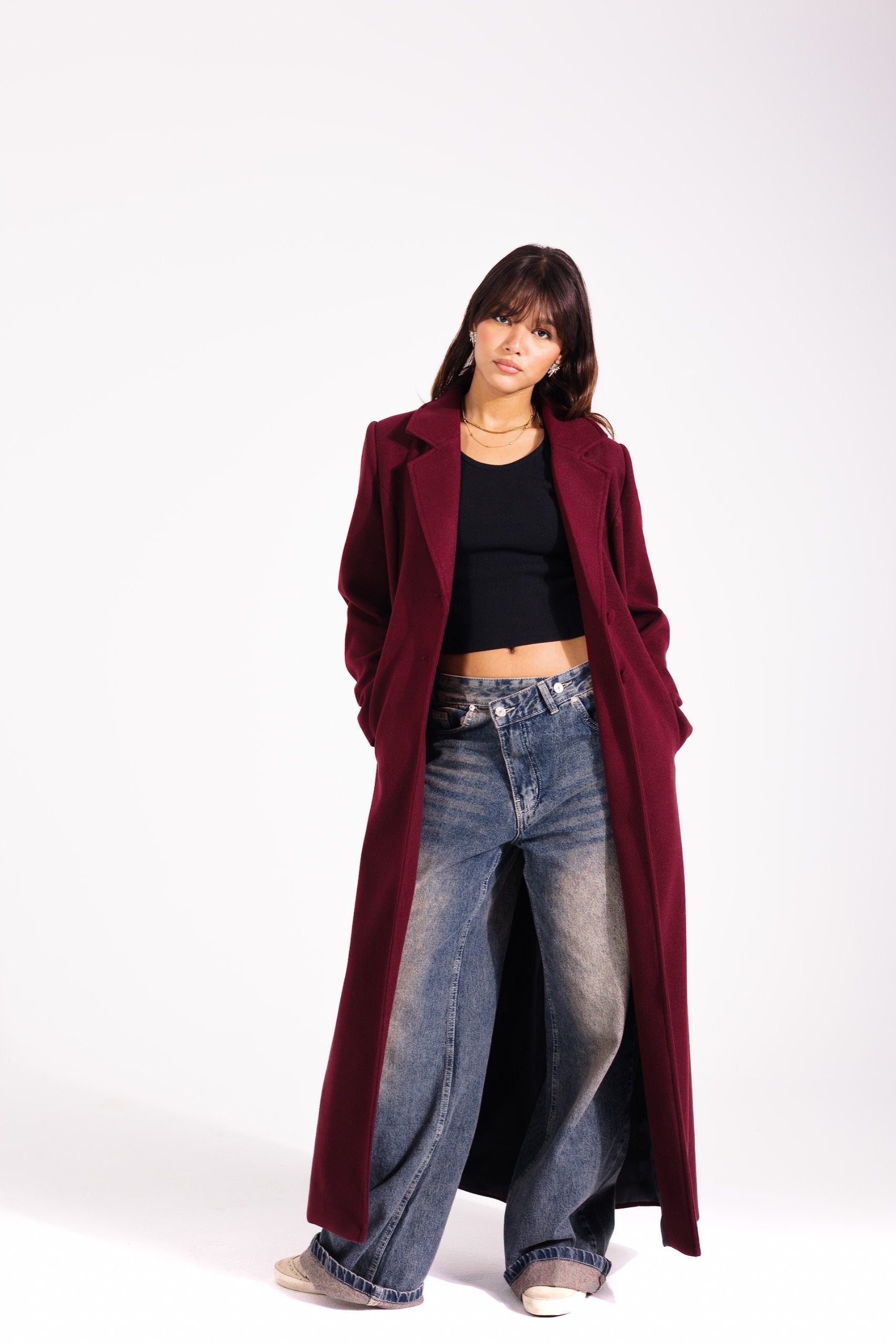 Aspen Coat | Mahogany