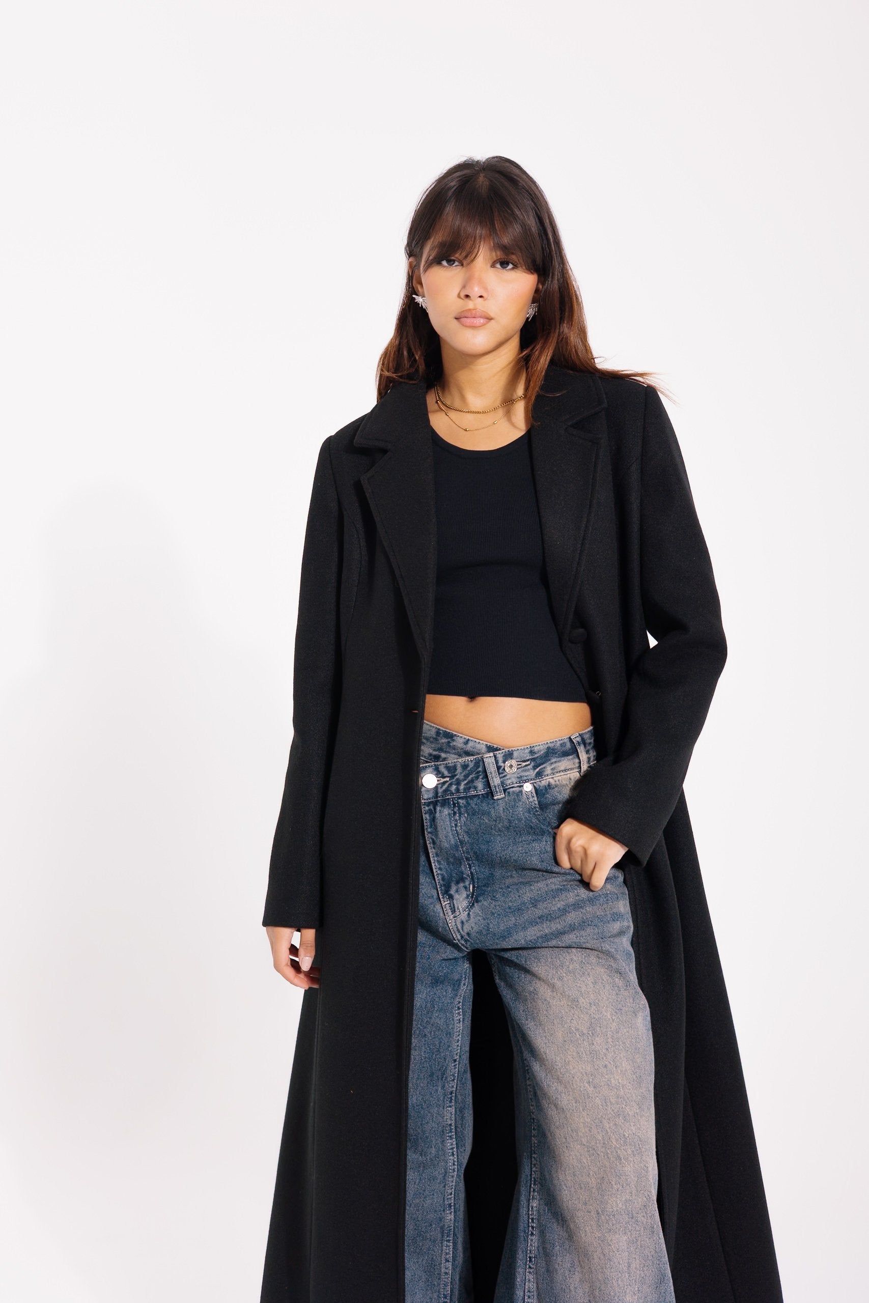 Aspen Coat | Black