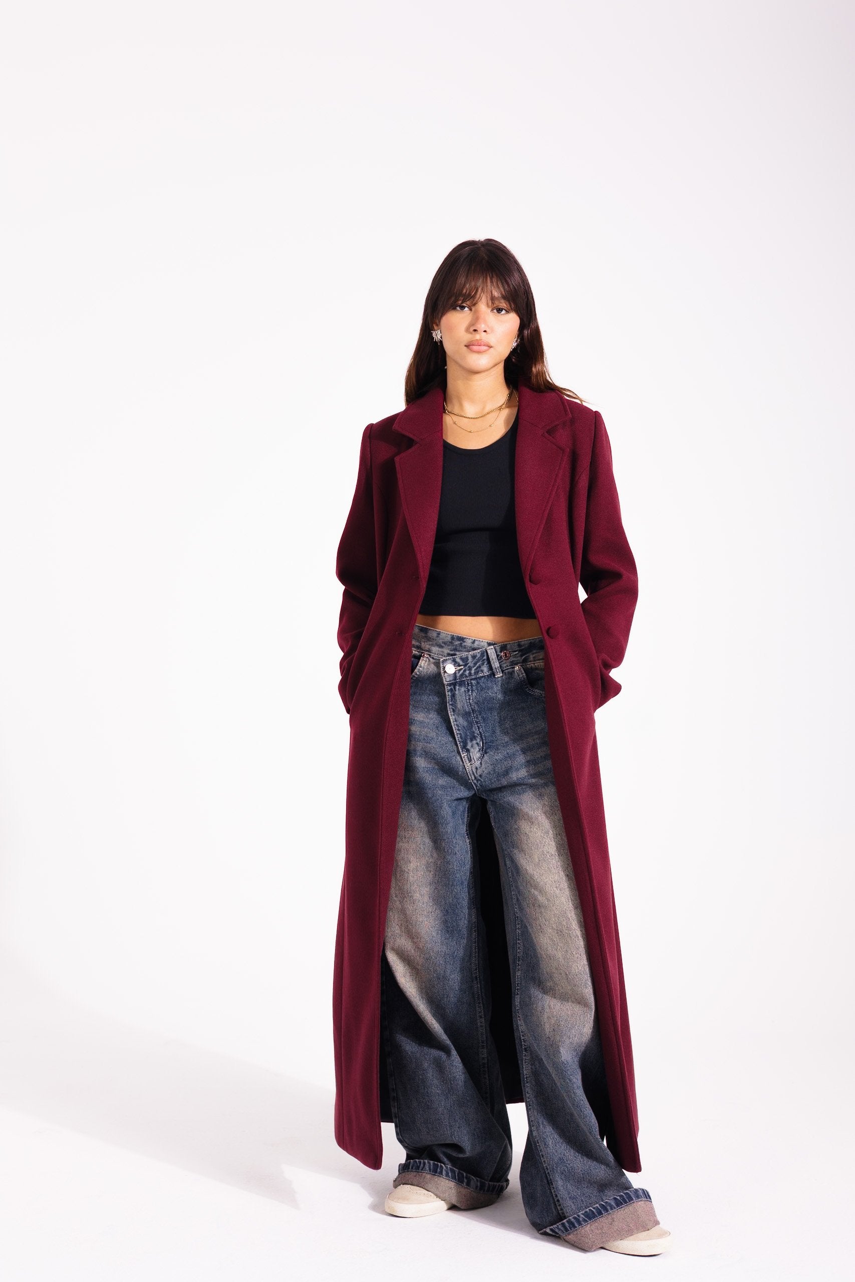 Aspen Coat | Mahogany