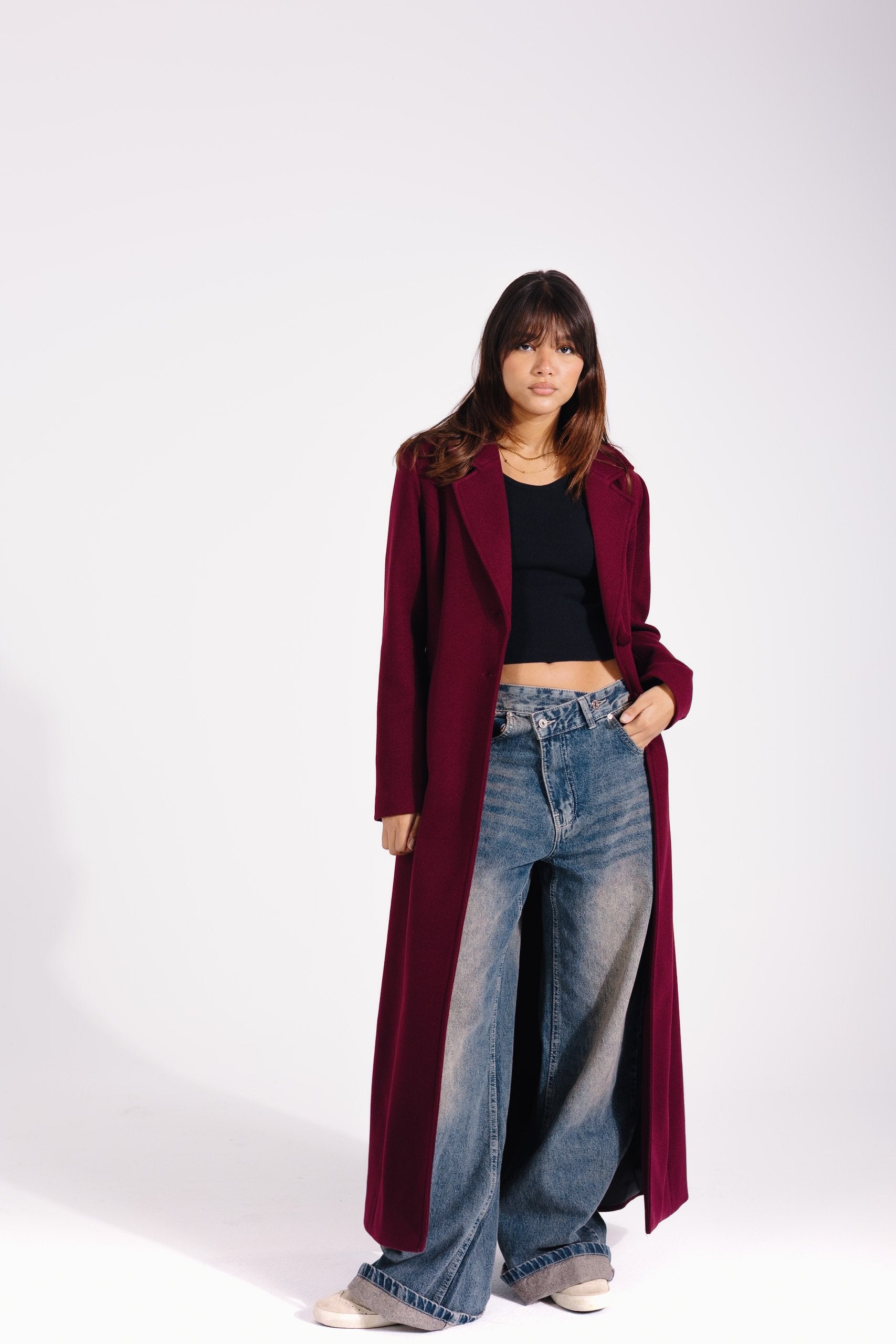 Aspen Coat | Mahogany