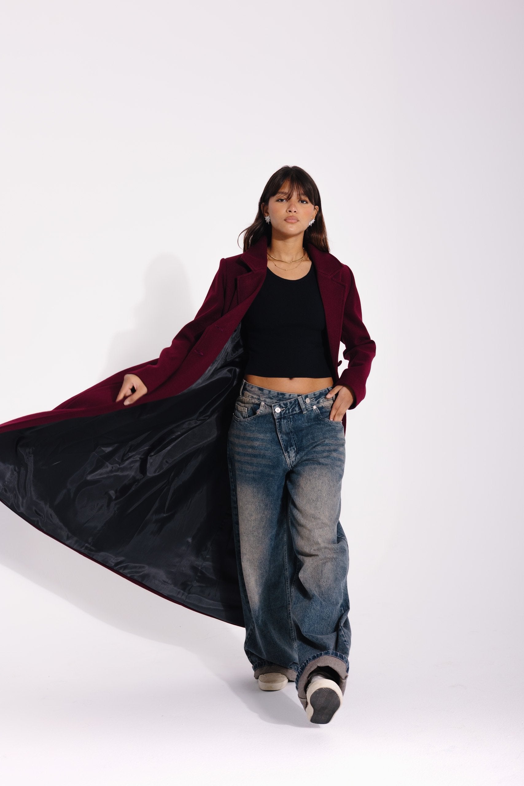 Aspen Coat | Mahogany