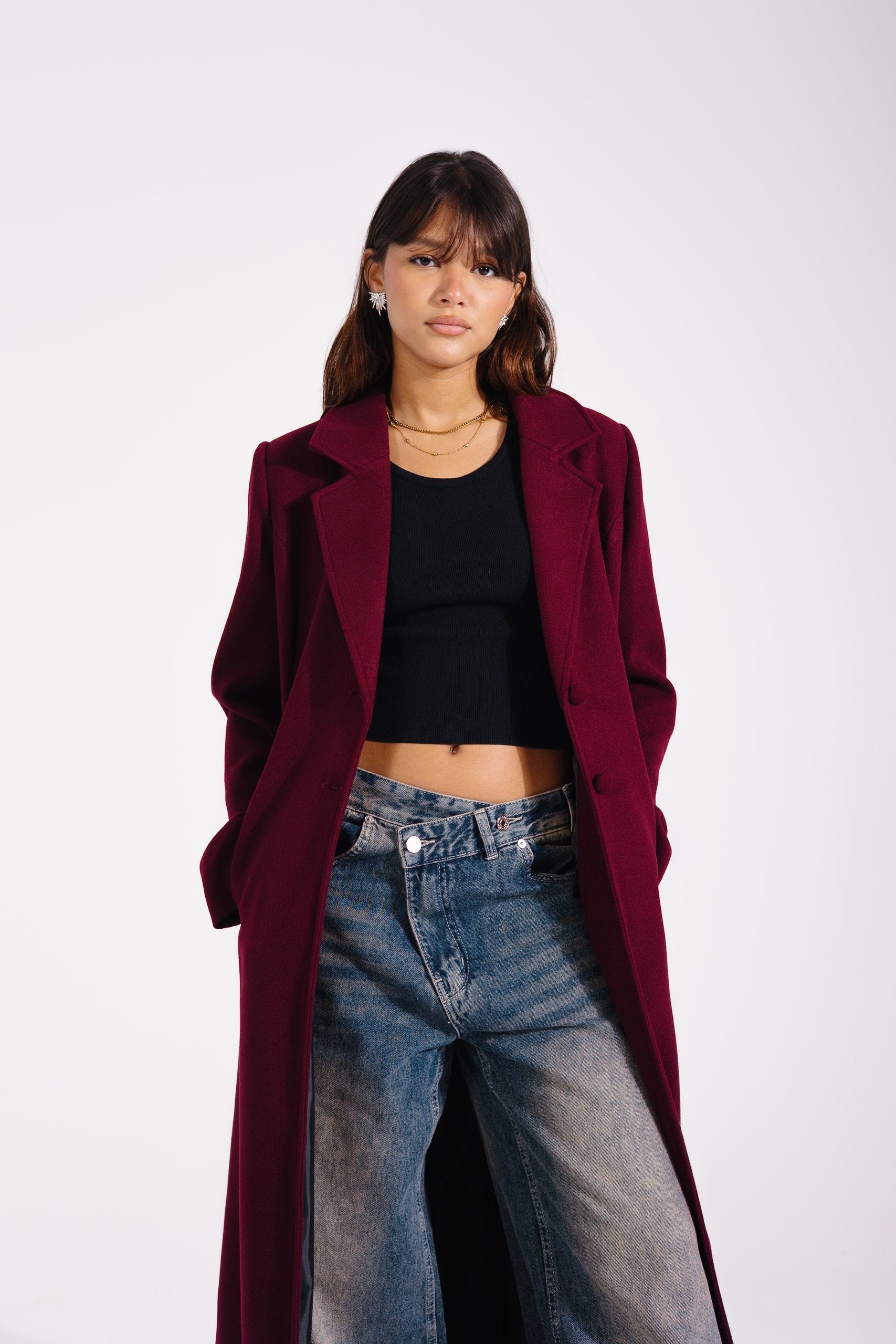 Aspen Coat | Mahogany