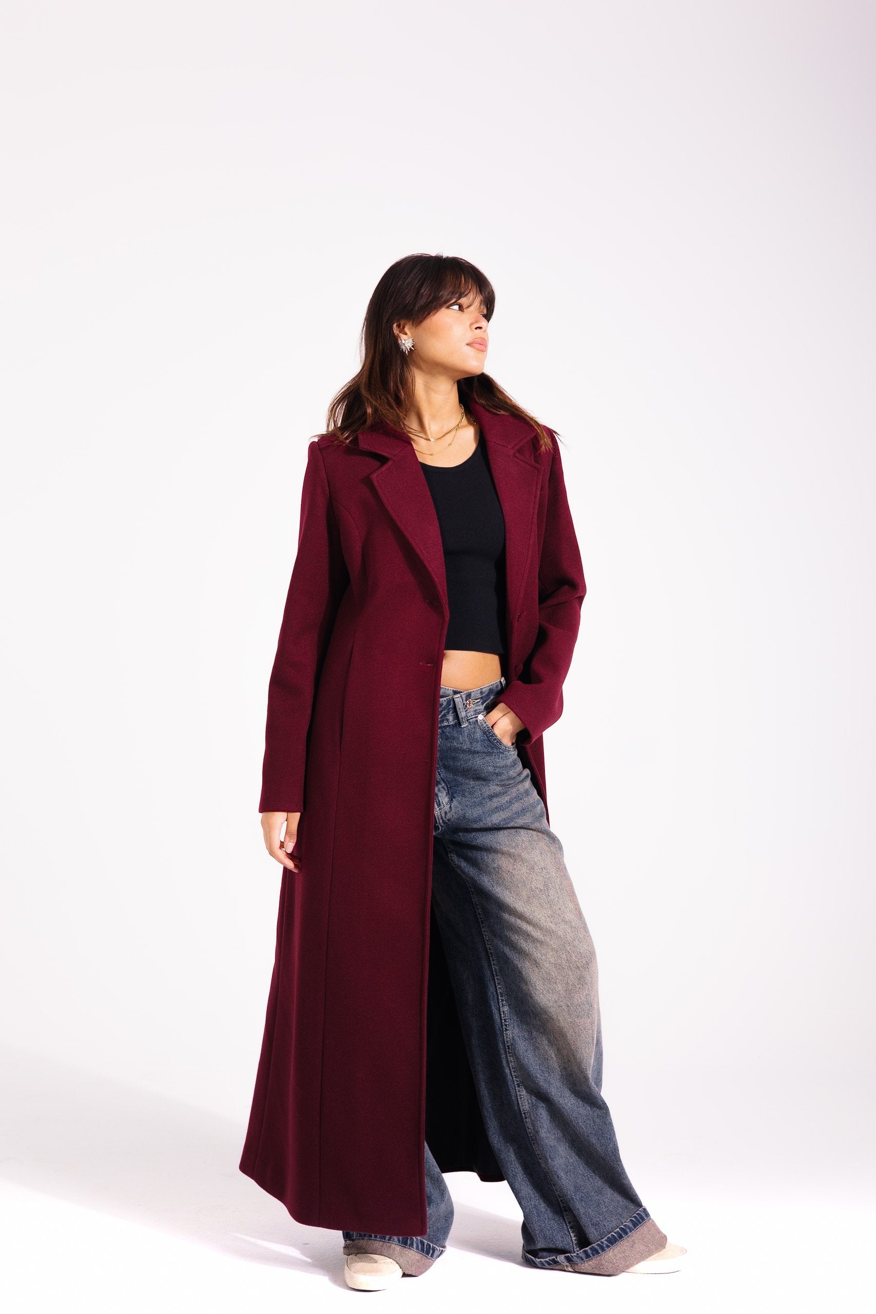 Aspen Coat | Mahogany