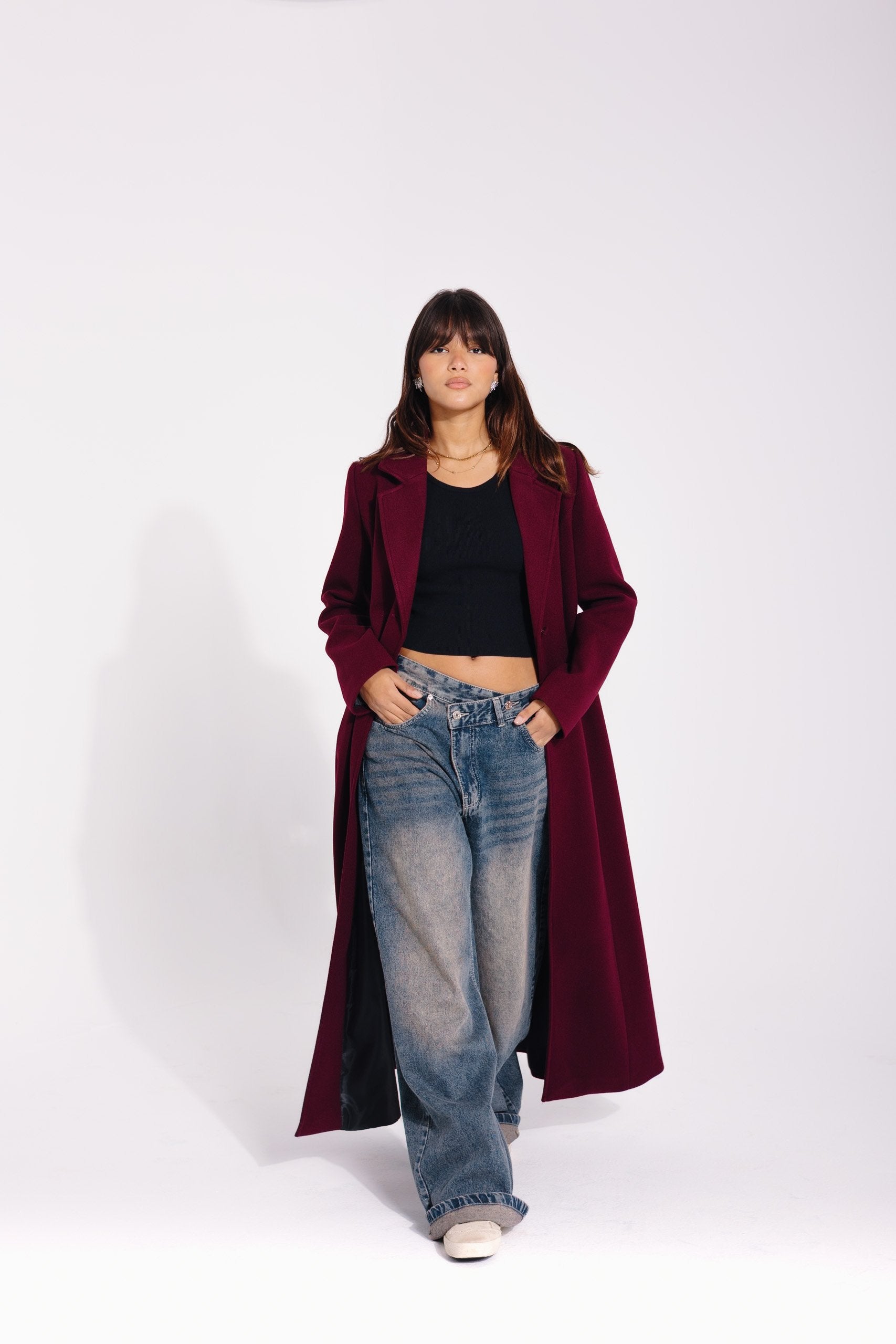 Aspen Coat | Mahogany