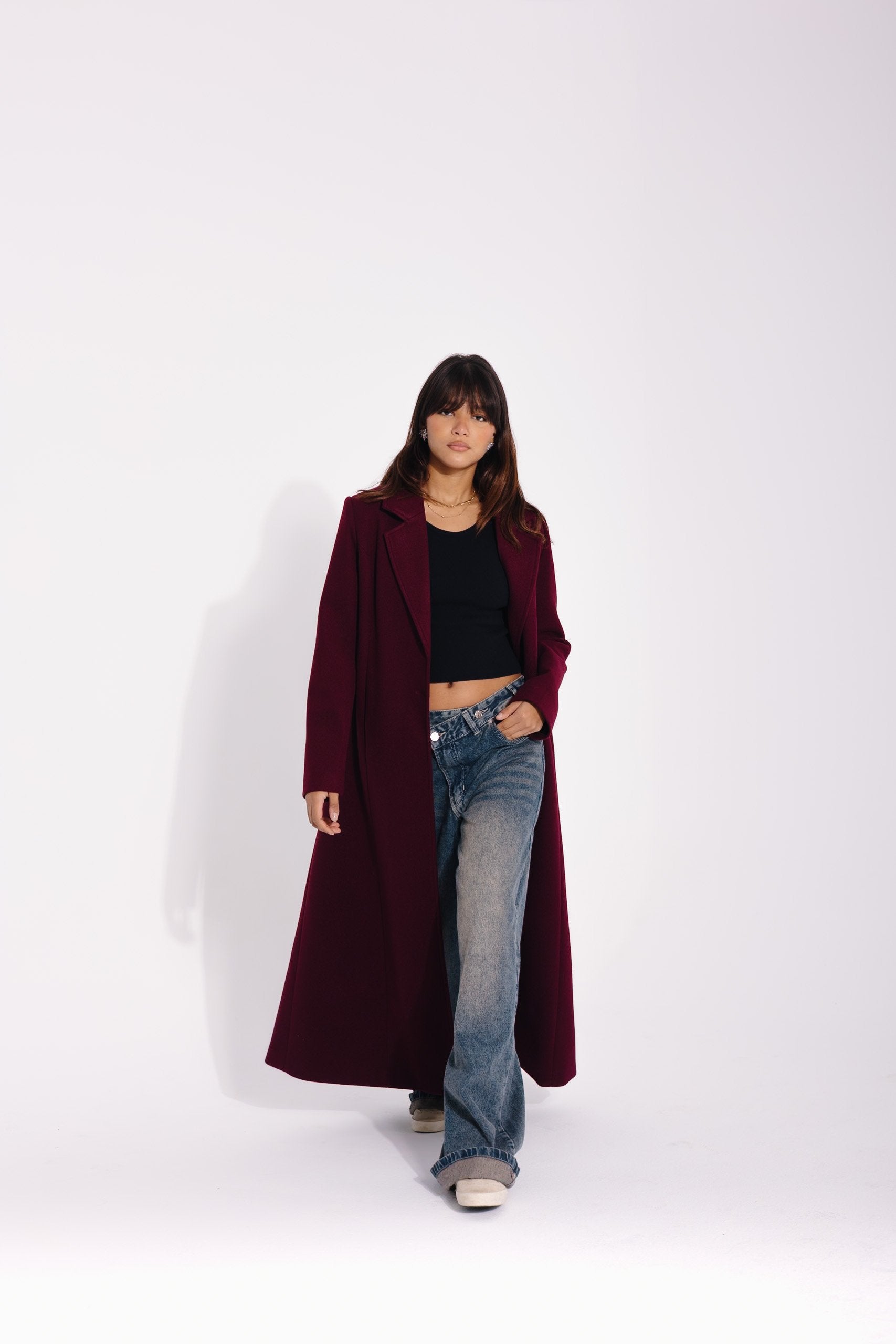 Aspen Coat | Mahogany