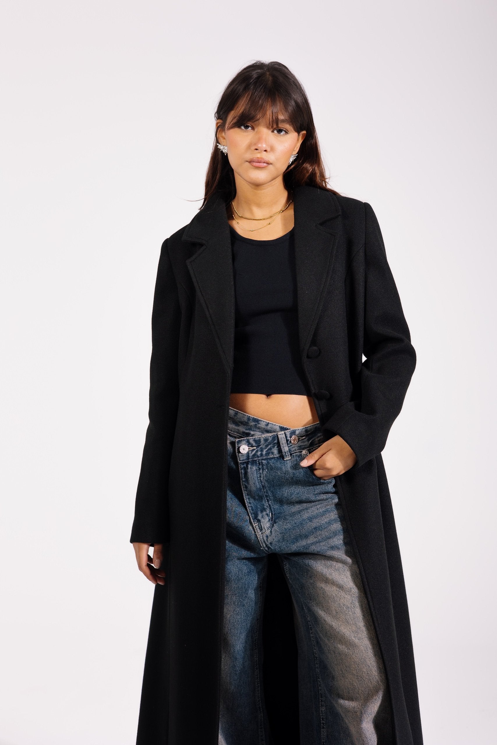 Aspen Coat | Black