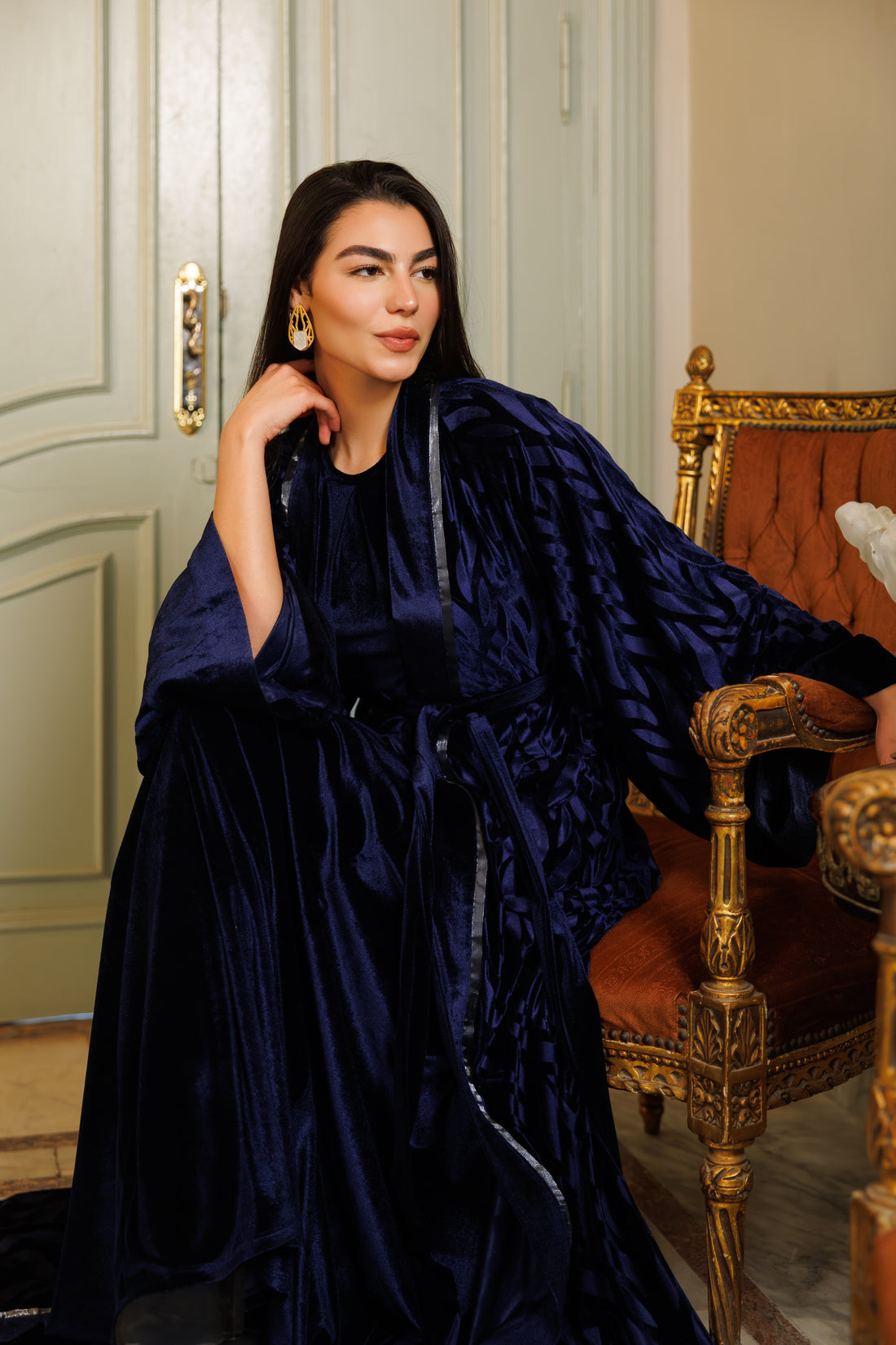 Bella Kaftan | Navy Blue My Store