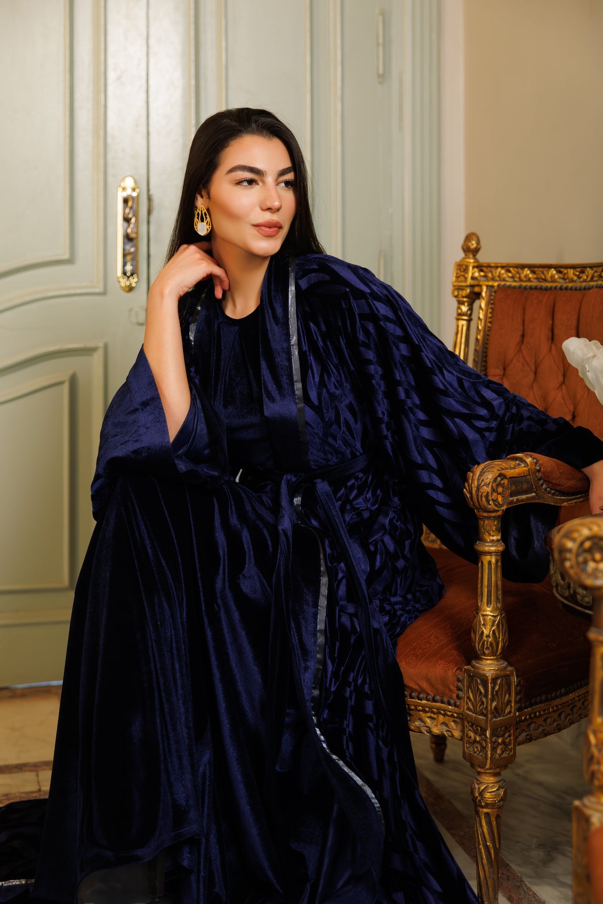 Bella Kaftan | Navy Blue My Store