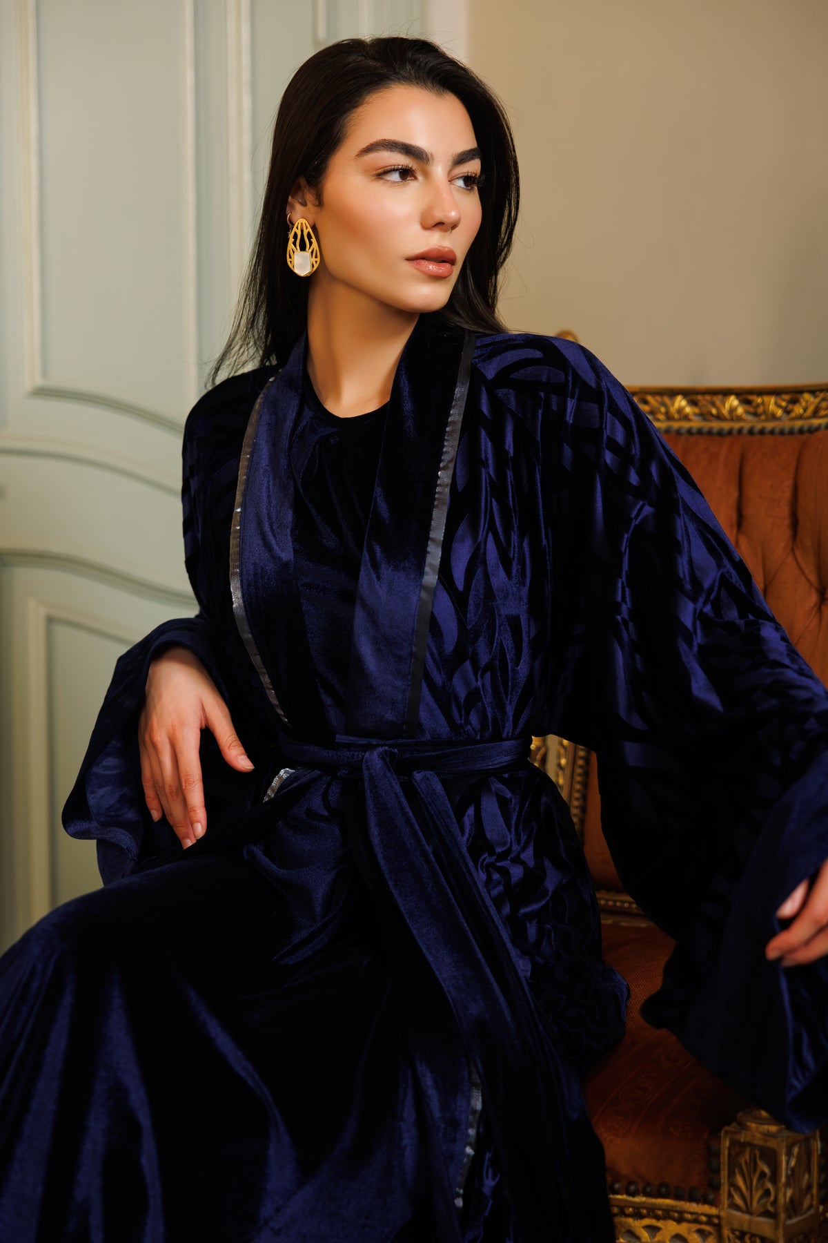 Bella Kaftan | Navy Blue My Store