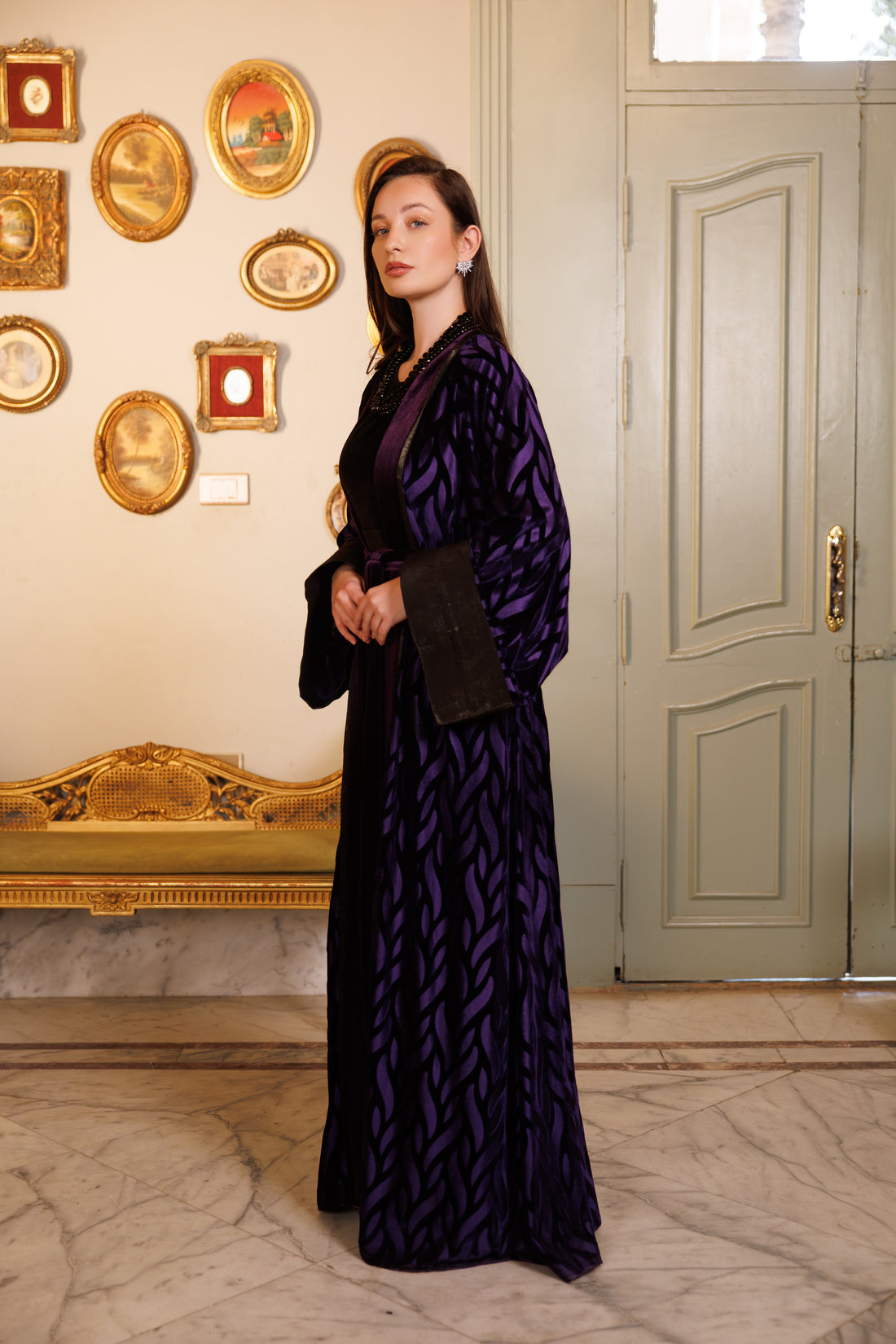 Bella Kaftan | Spanish Violet My Store