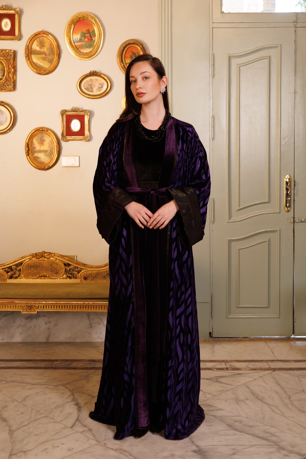 Bella Kaftan | Spanish Violet My Store
