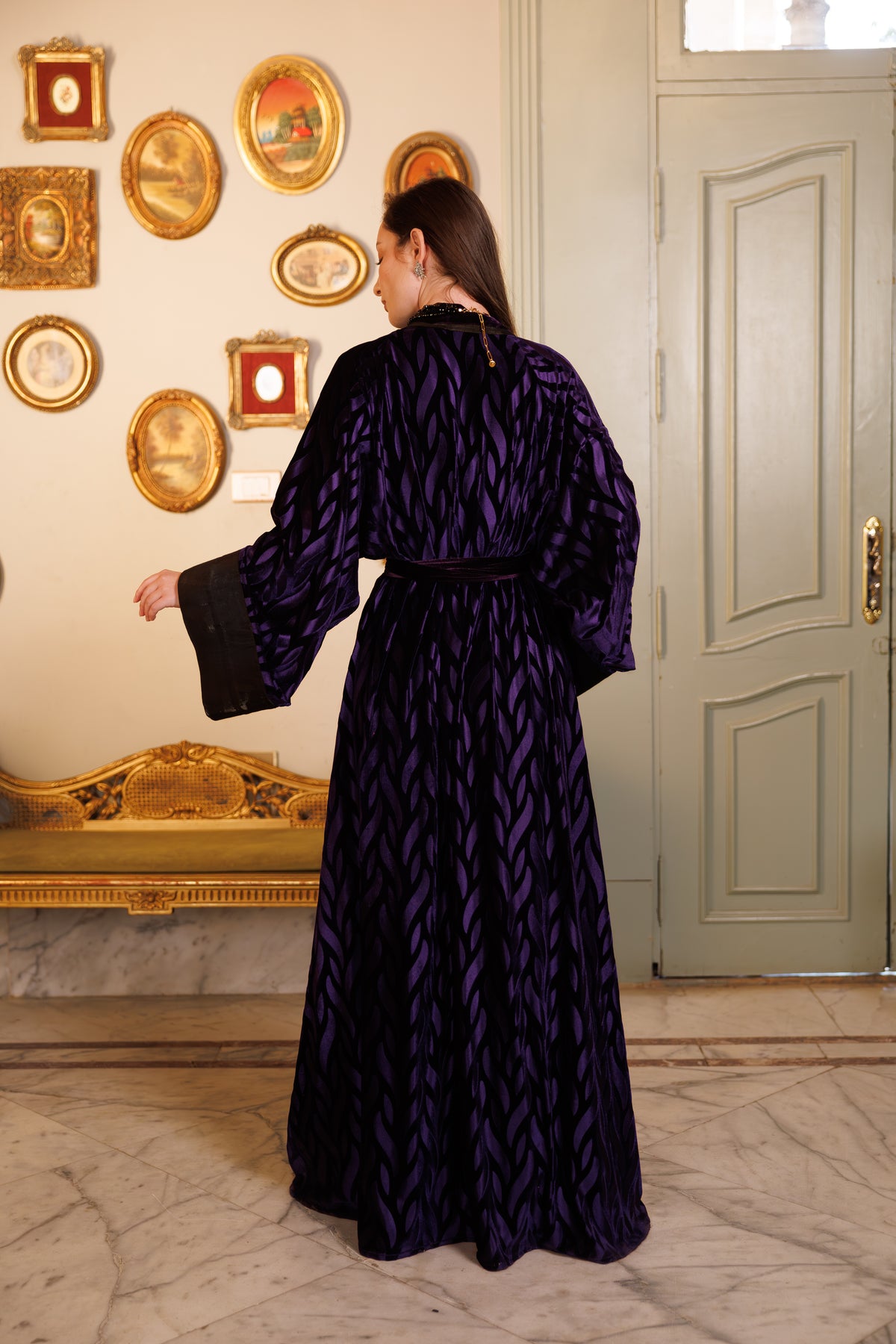 Bella Kaftan | Spanish Violet My Store