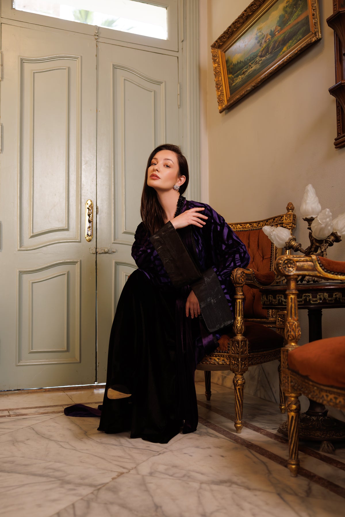 Bella Kaftan | Spanish Violet My Store