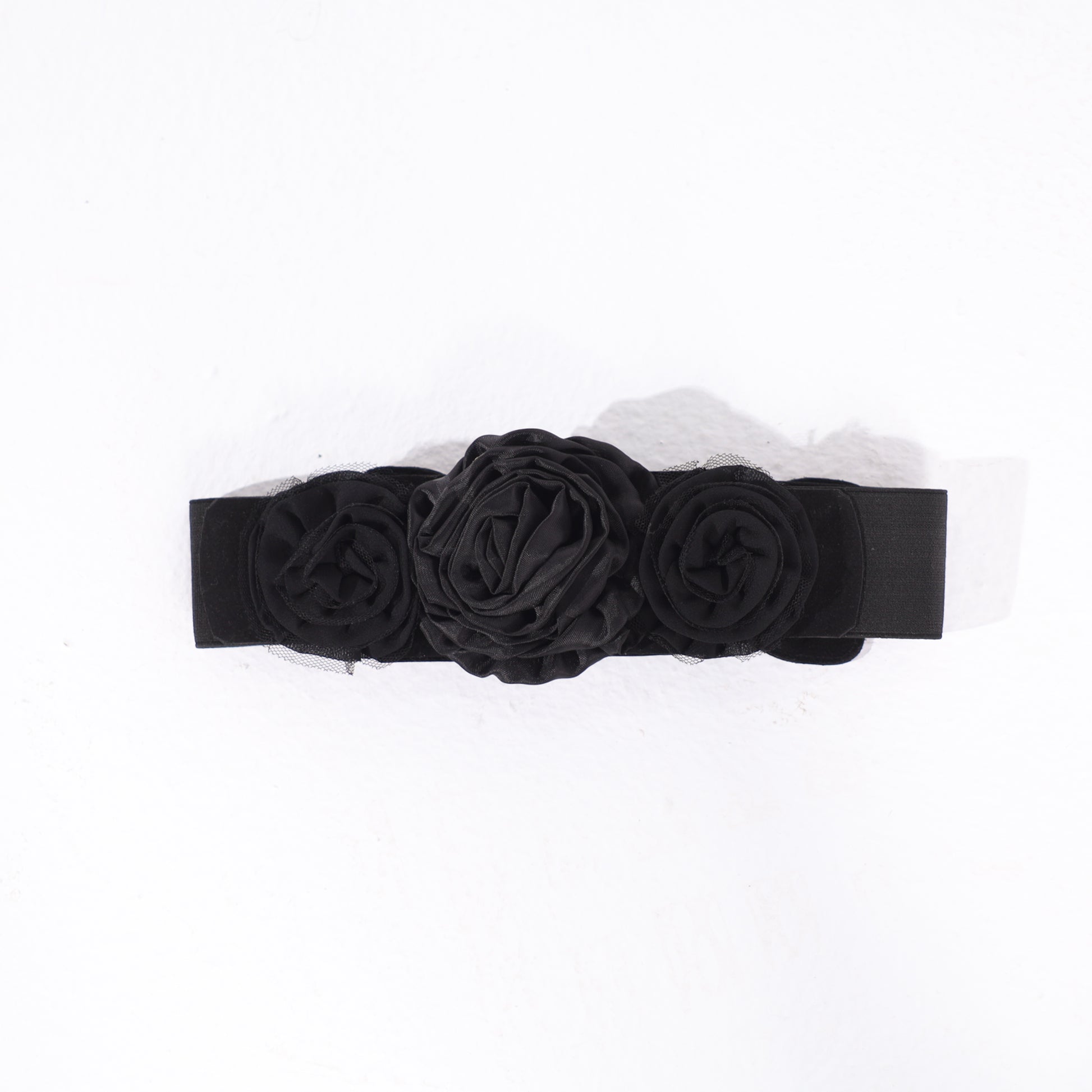 Black Poppy Belt Black Swan Fashion