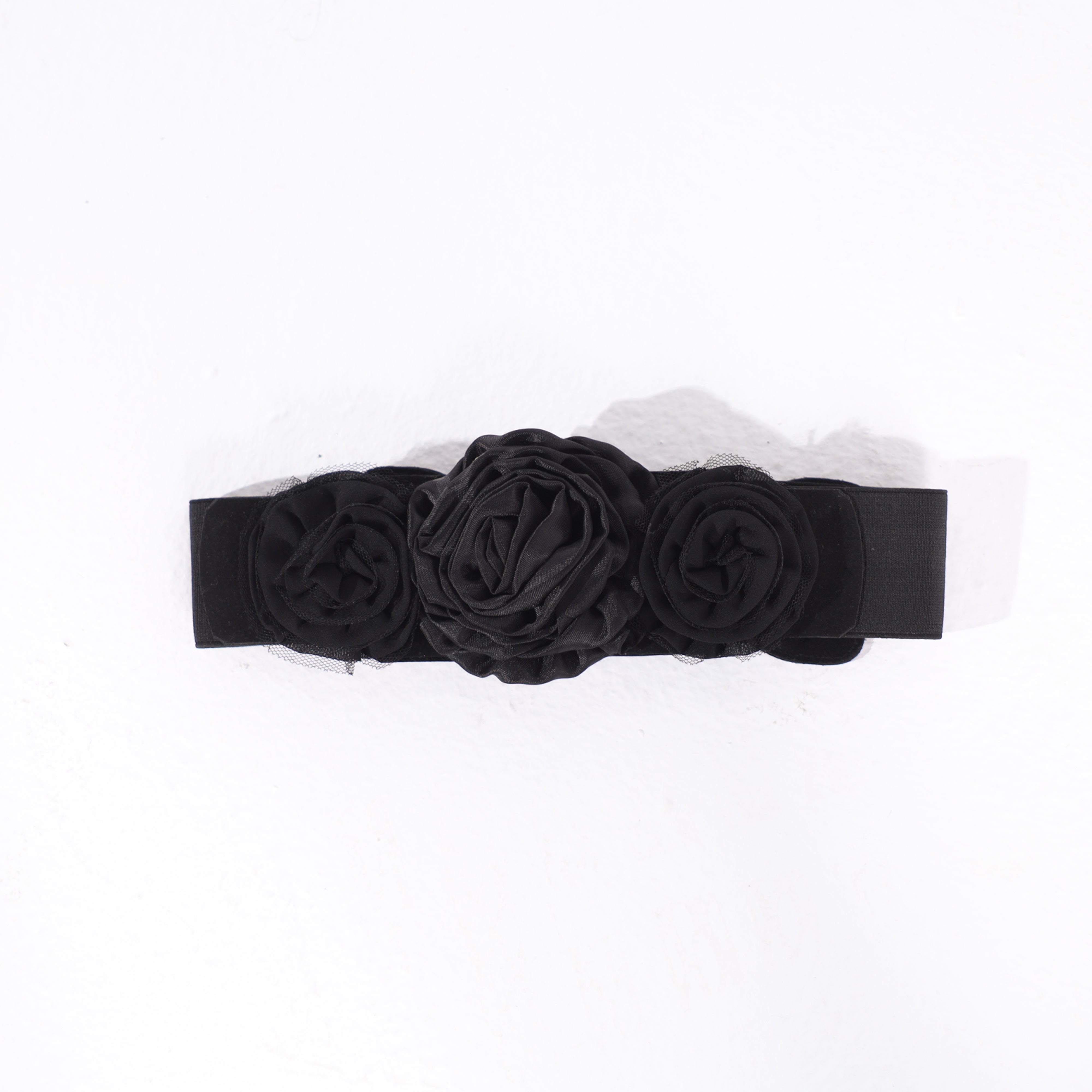 Black Poppy Belt Black Swan Fashion