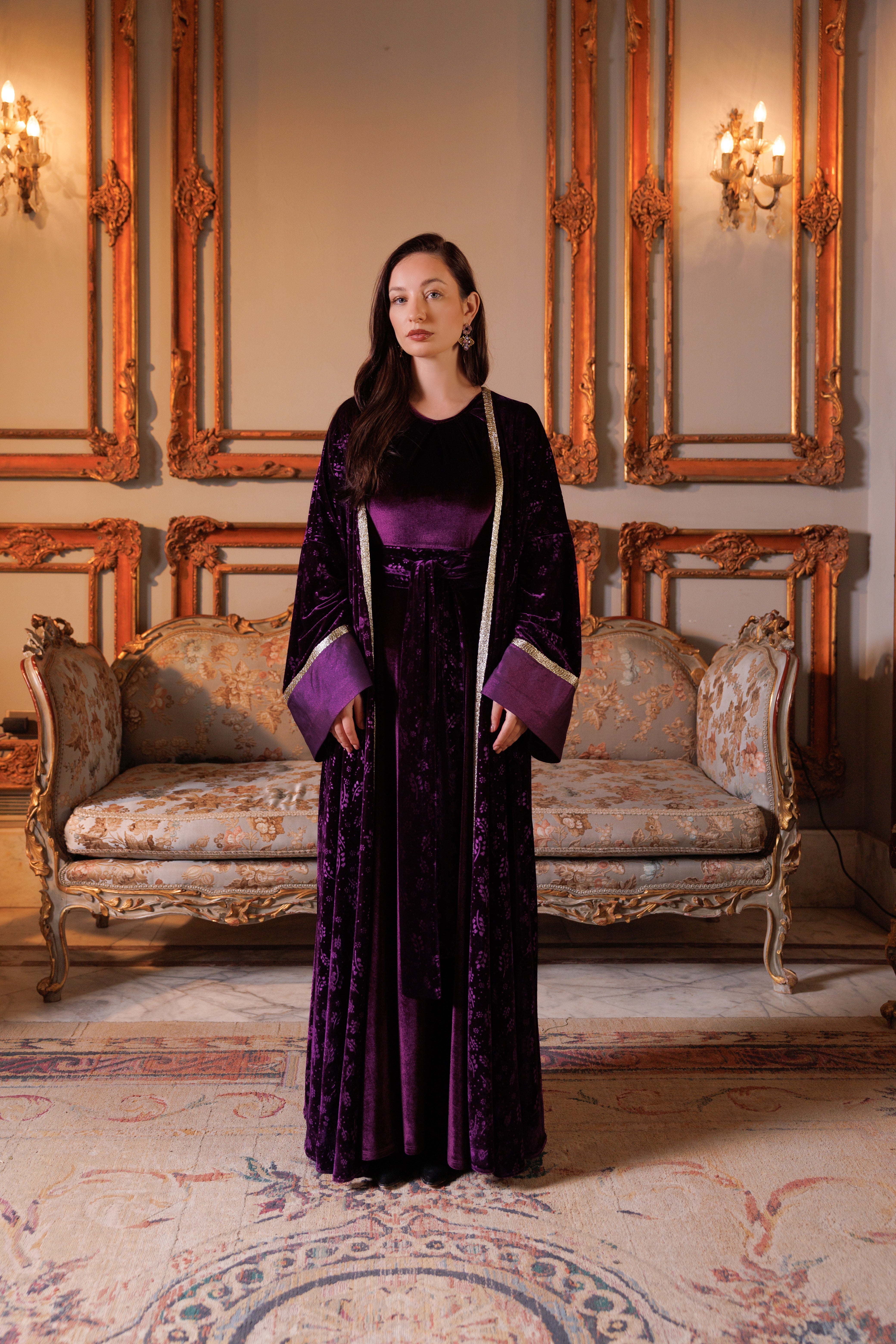 Bilquis Kaftan | Purple My Store