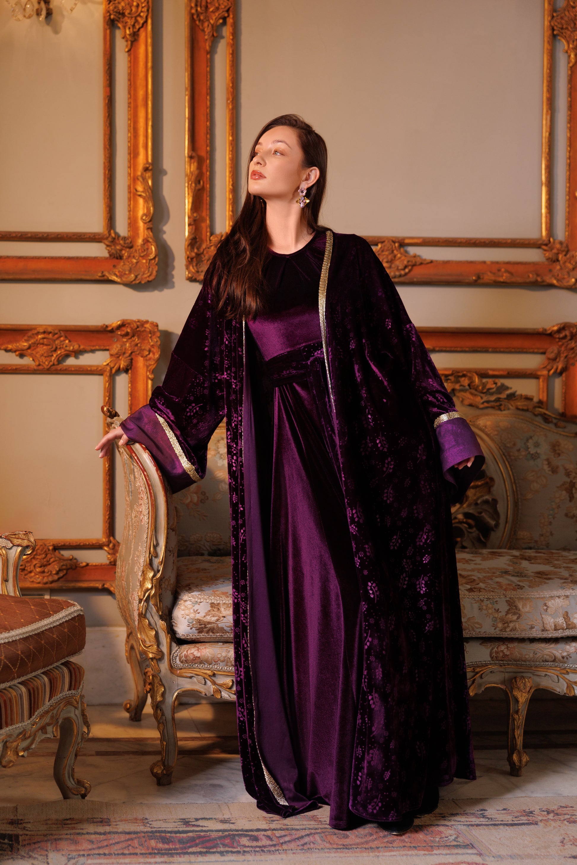 Bilquis Kaftan | Purple My Store