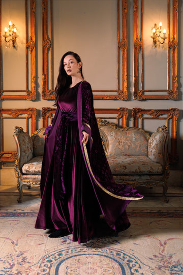 Bilquis Kaftan | Purple My Store