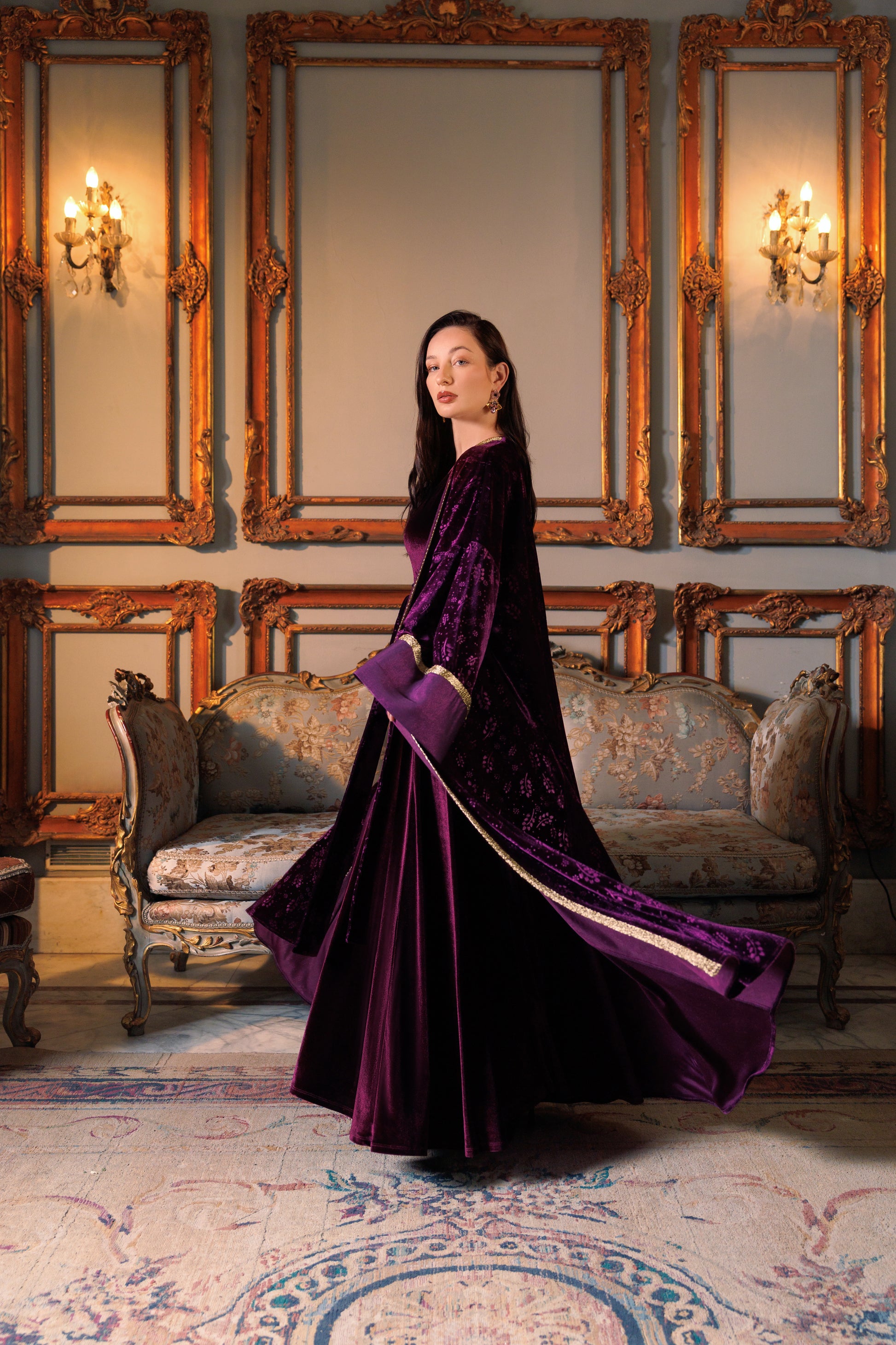 Bilquis Kaftan | Purple My Store
