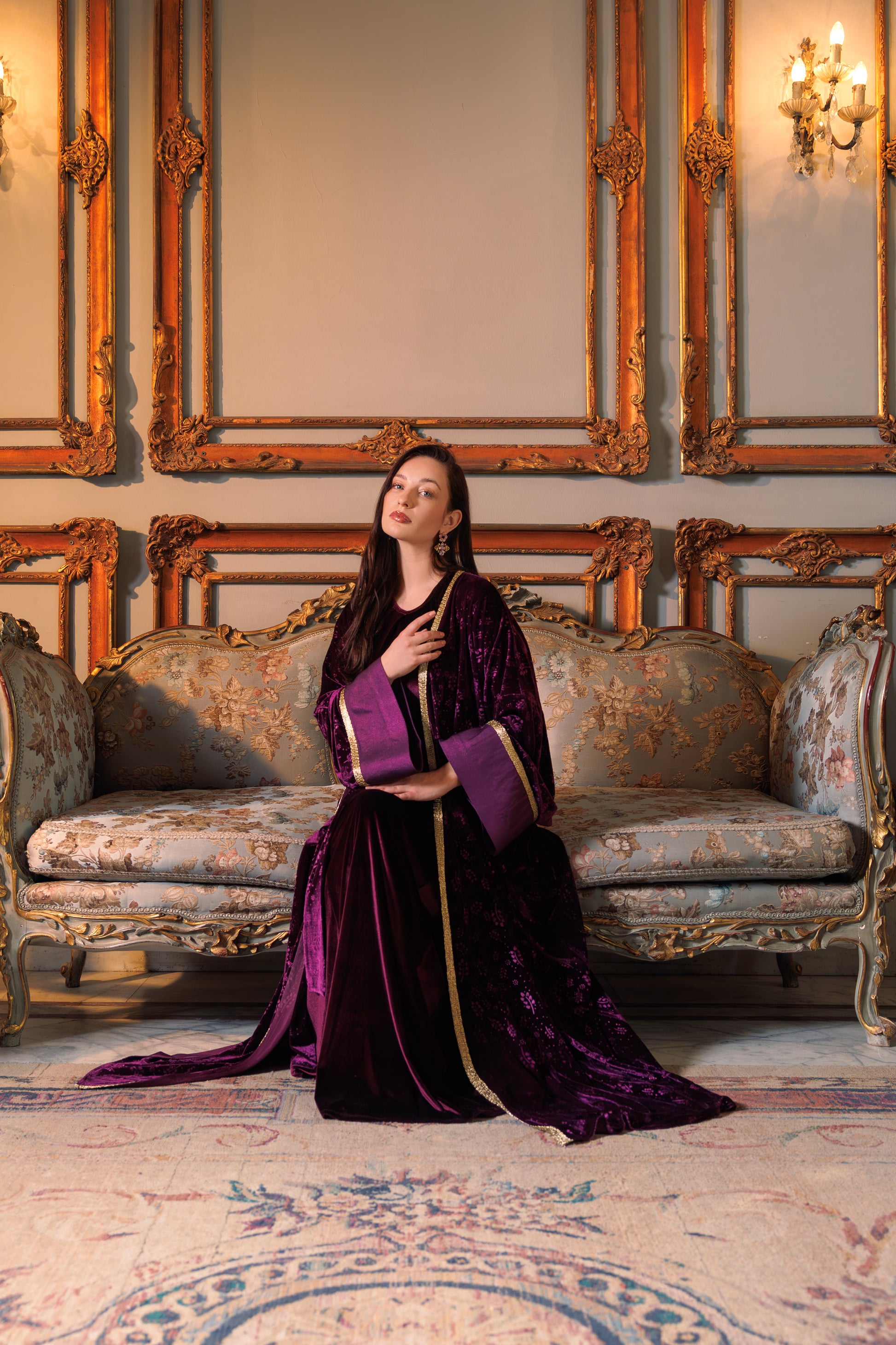 Bilquis Kaftan | Purple My Store