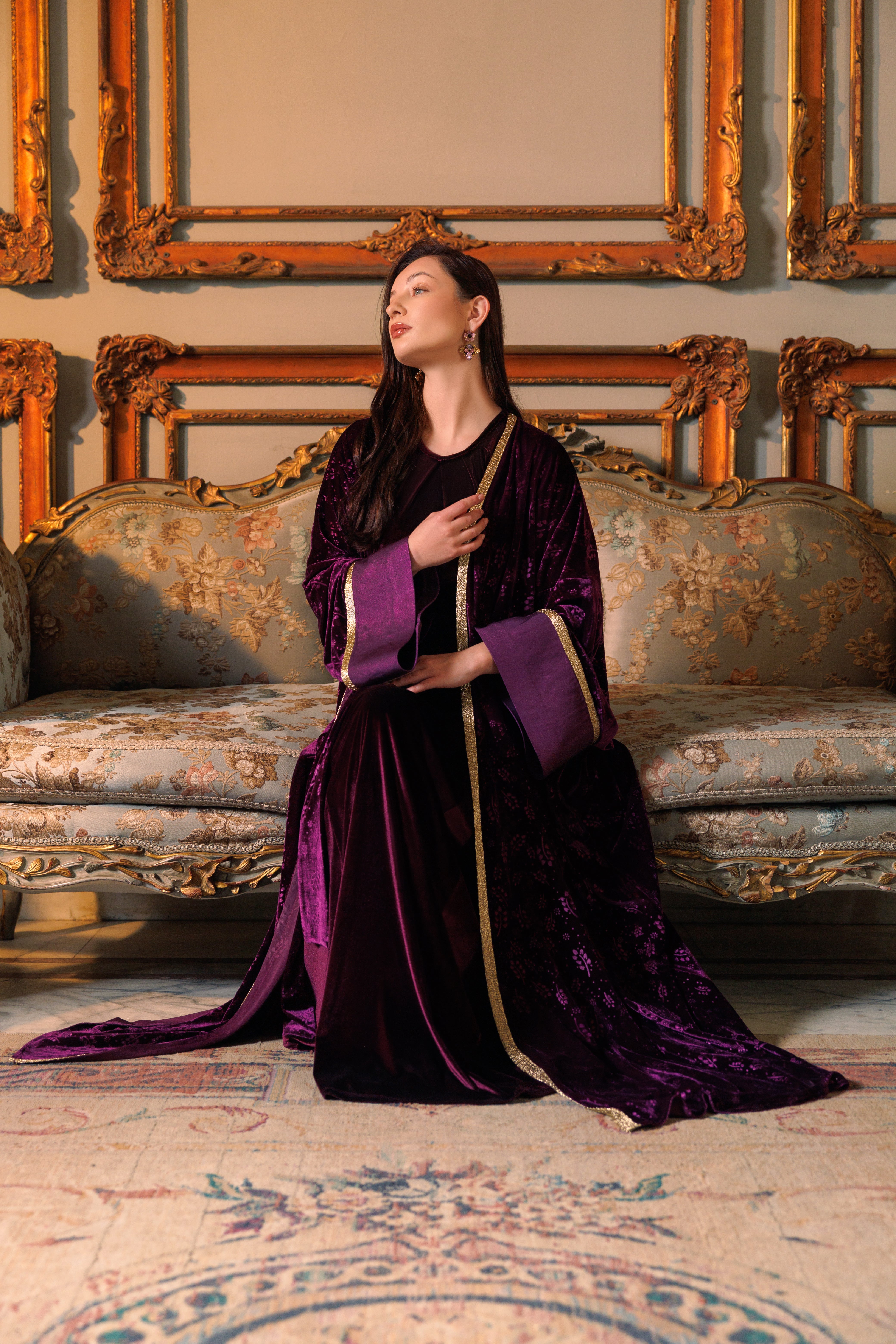 Bilquis Kaftan | Purple My Store