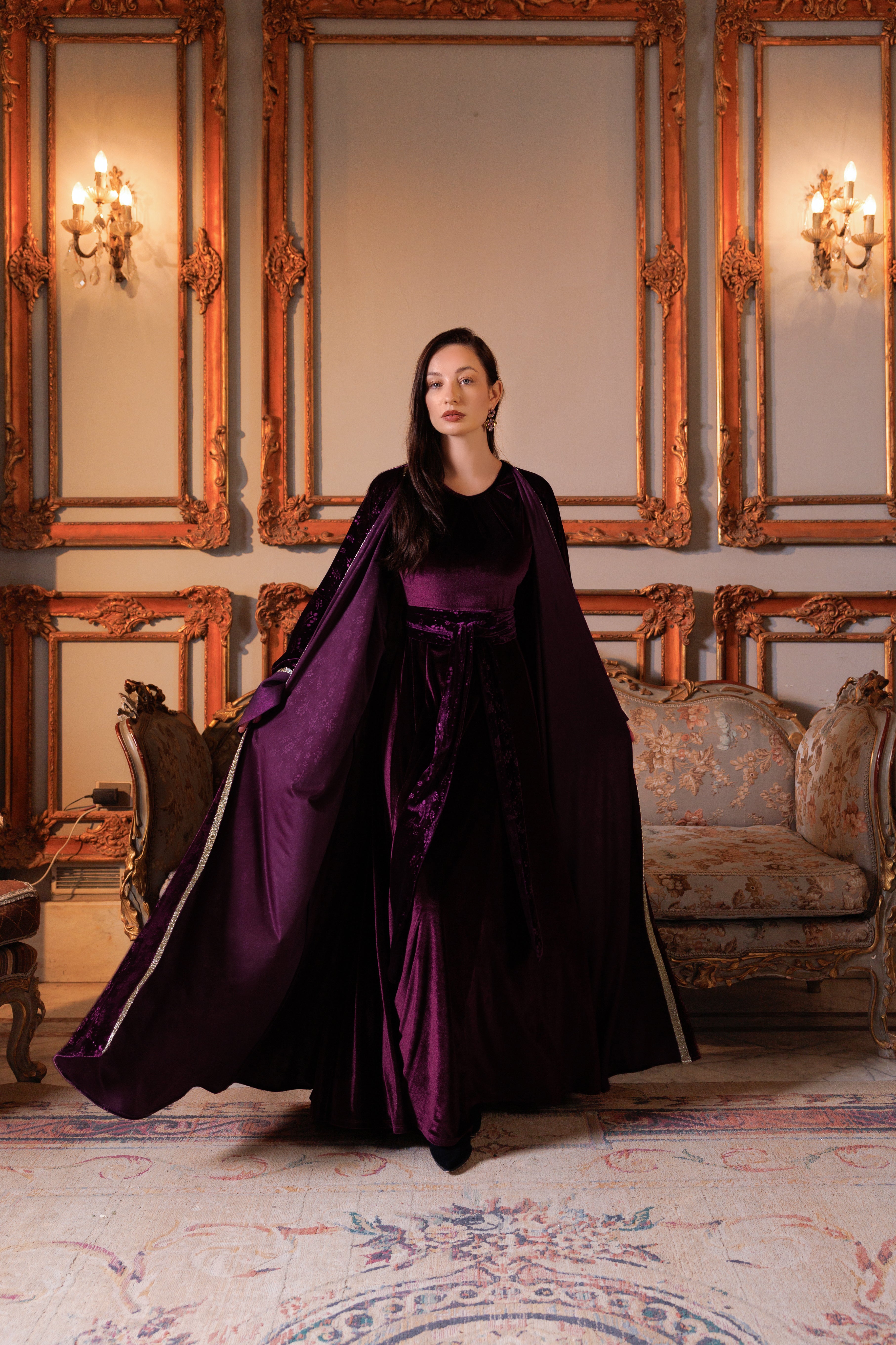 Bilquis Kaftan | Purple My Store