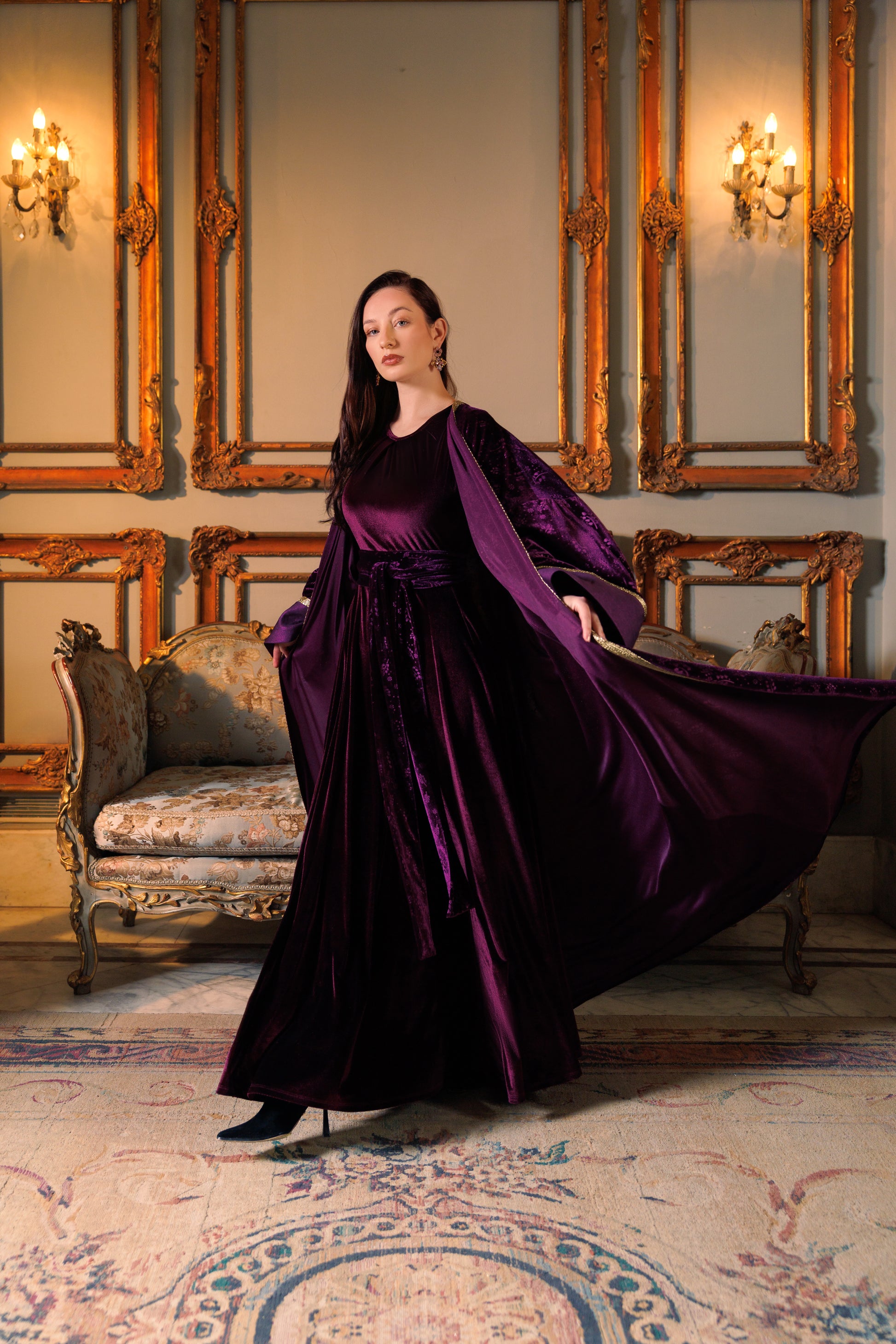 Bilquis Kaftan | Purple My Store