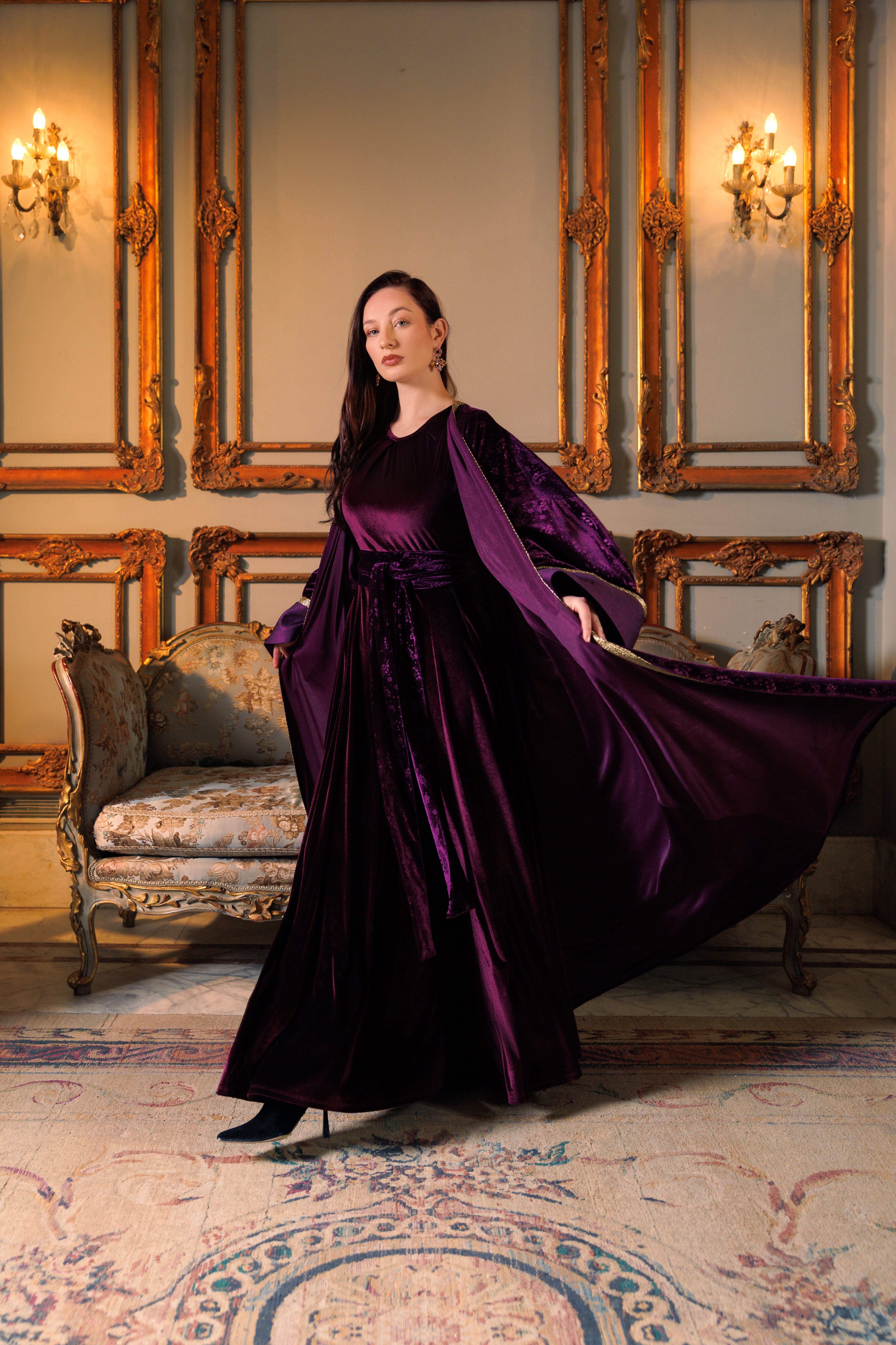 Bilquis Kaftan | Purple My Store