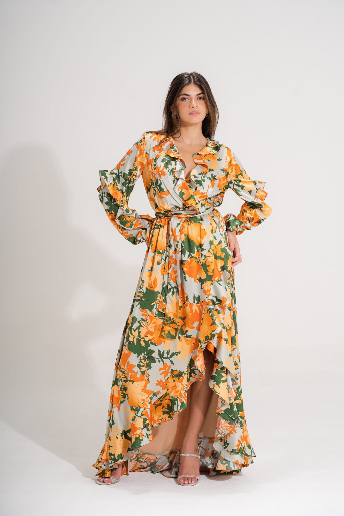Miss Tropical Dress | Orange My Store