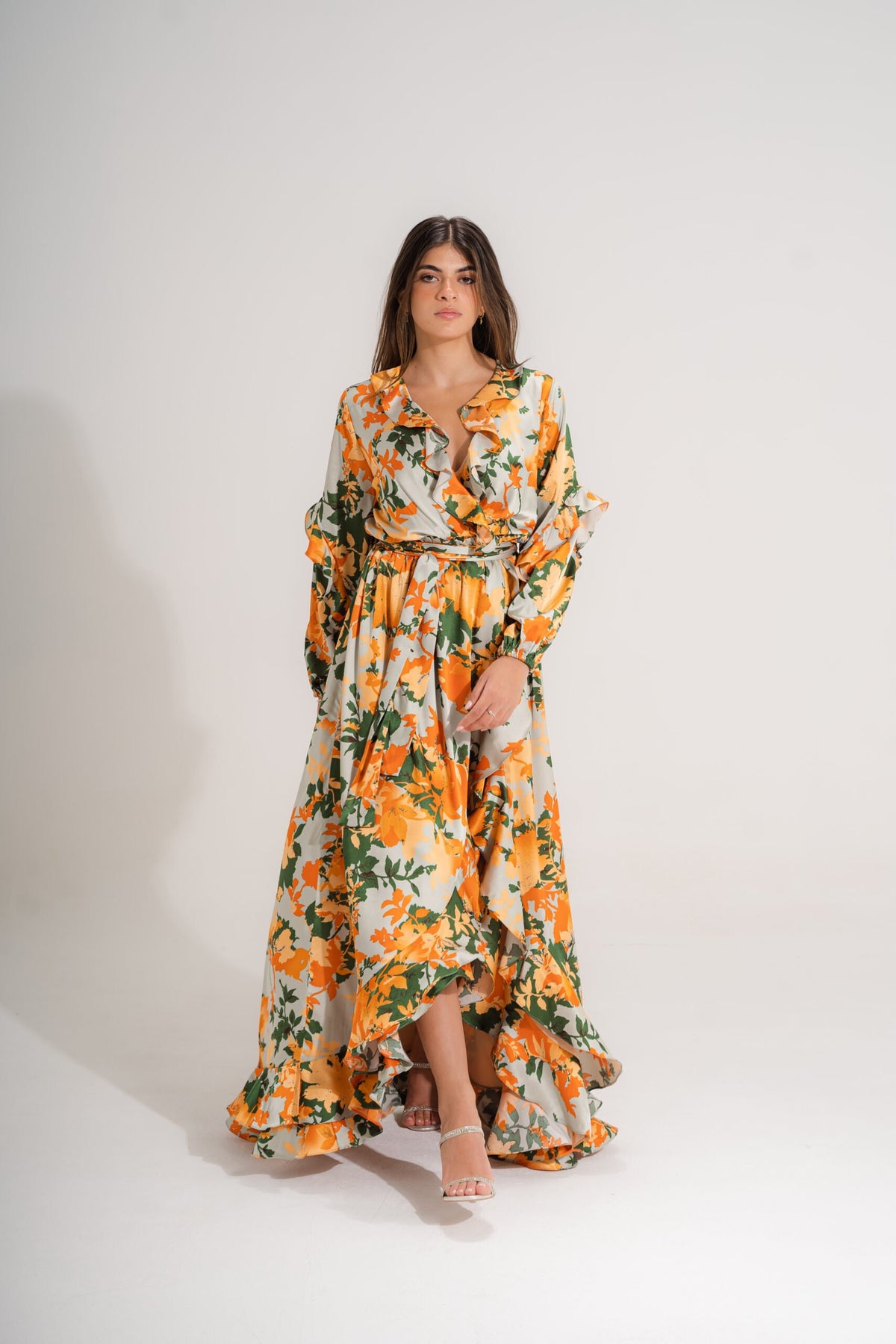 Miss Tropical Dress | Orange My Store