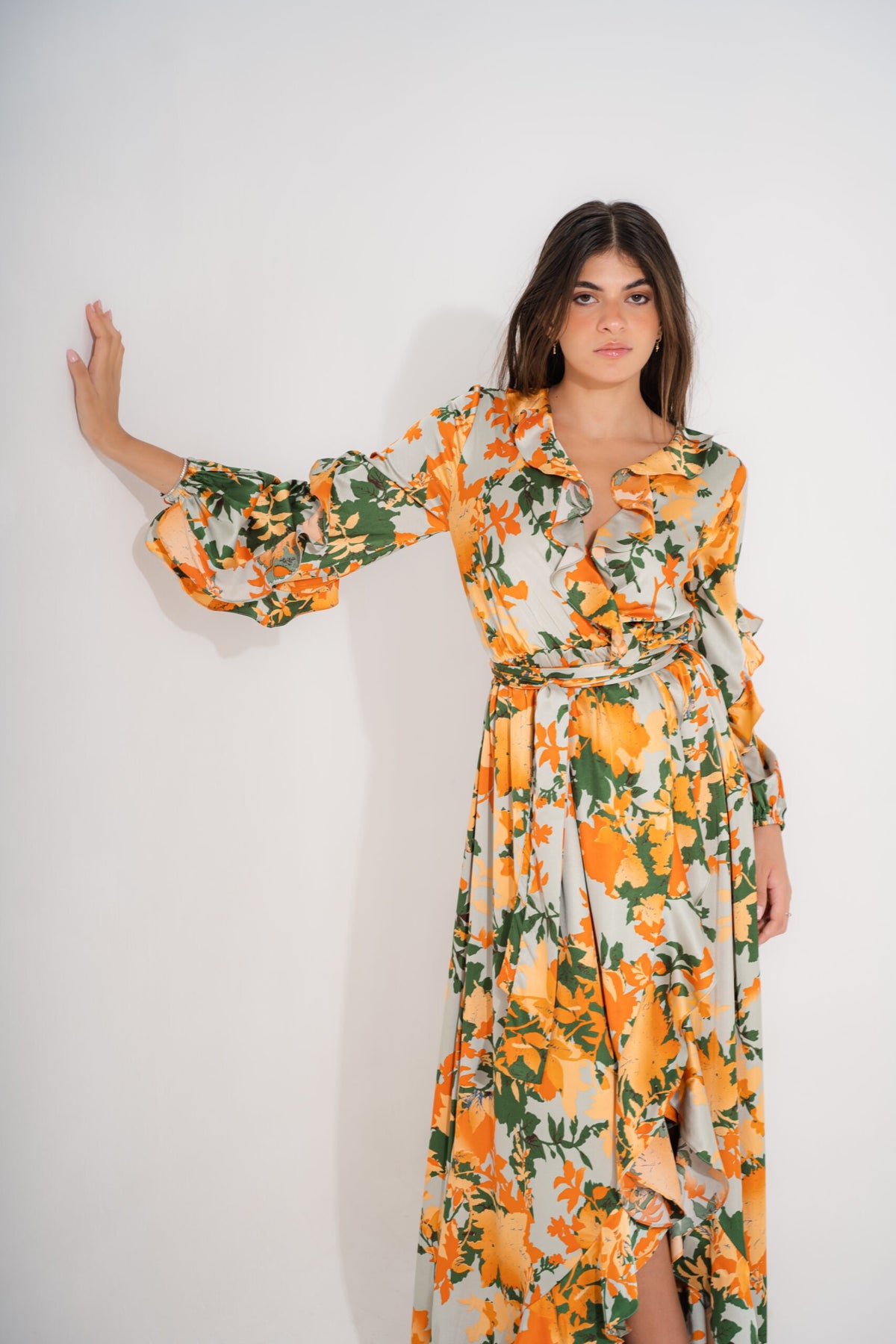 Miss Tropical Dress | Orange My Store