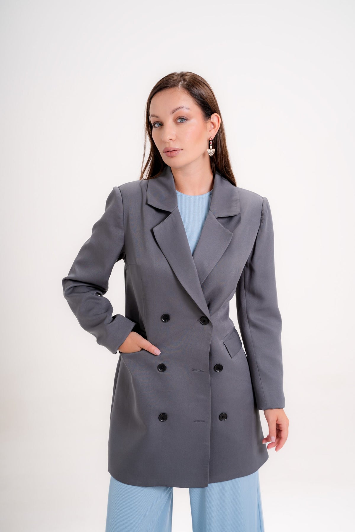 The Swan Jacket | Grey My Store