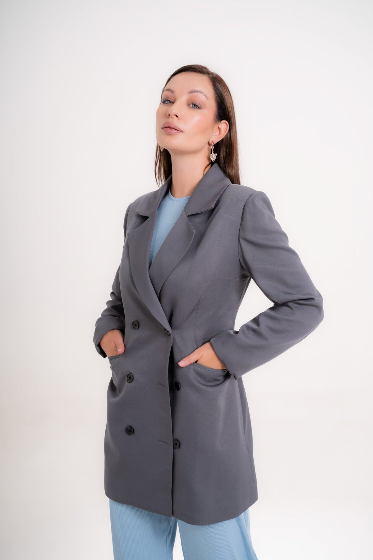 The Swan Jacket | Grey My Store