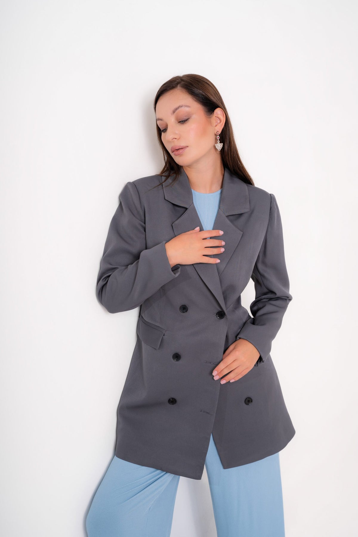 The Swan Jacket | Grey My Store