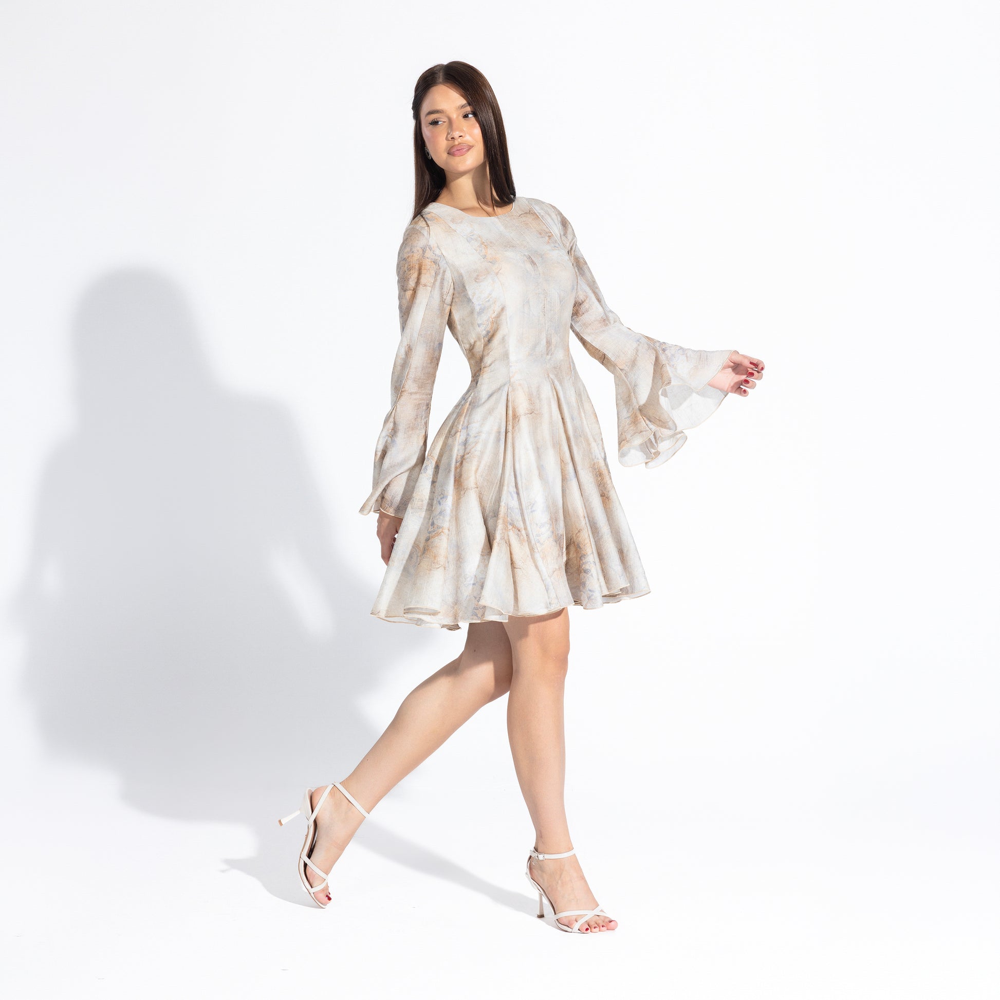 Capri Dress | Sand Black Swan Fashion