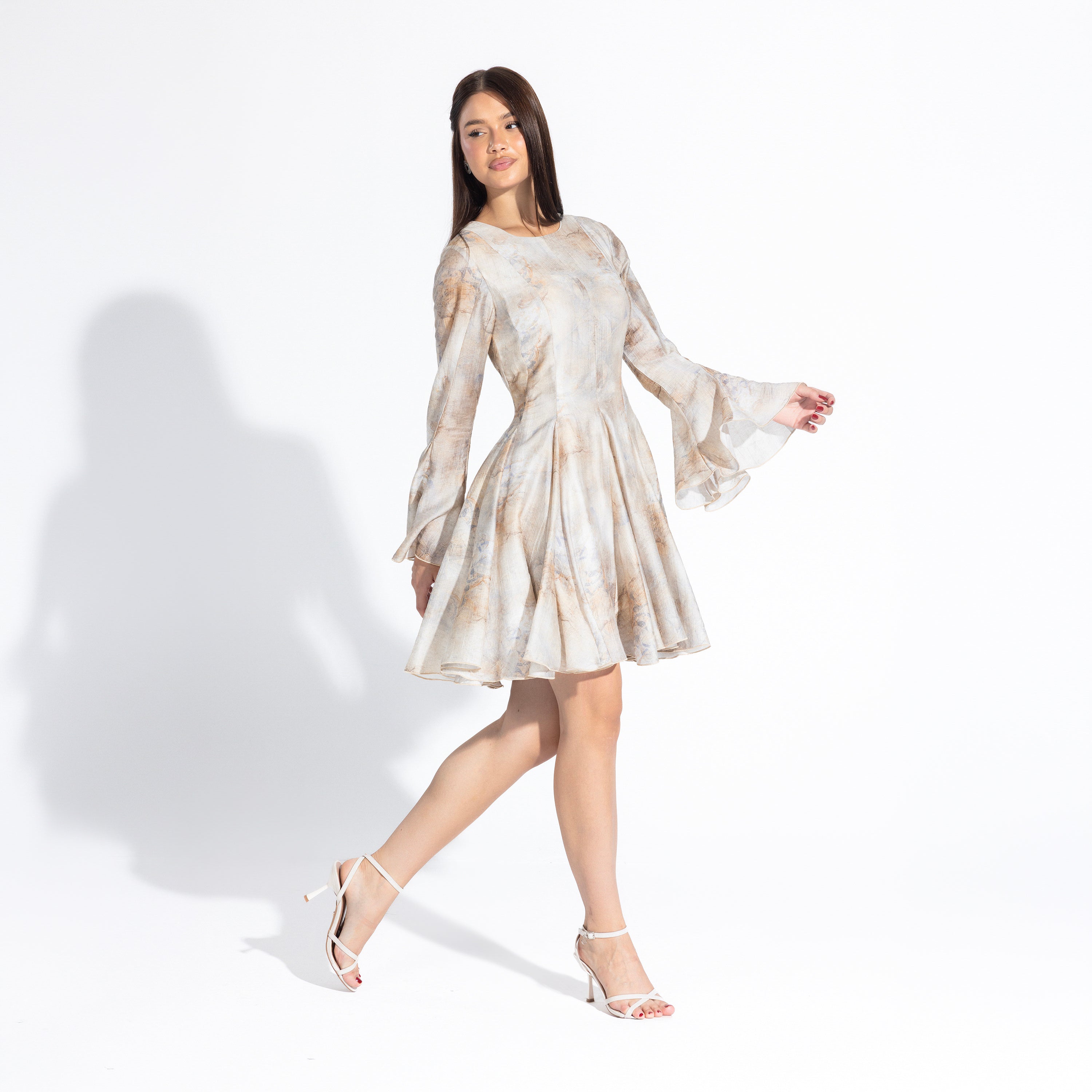 Capri Dress | Sand Black Swan Fashion