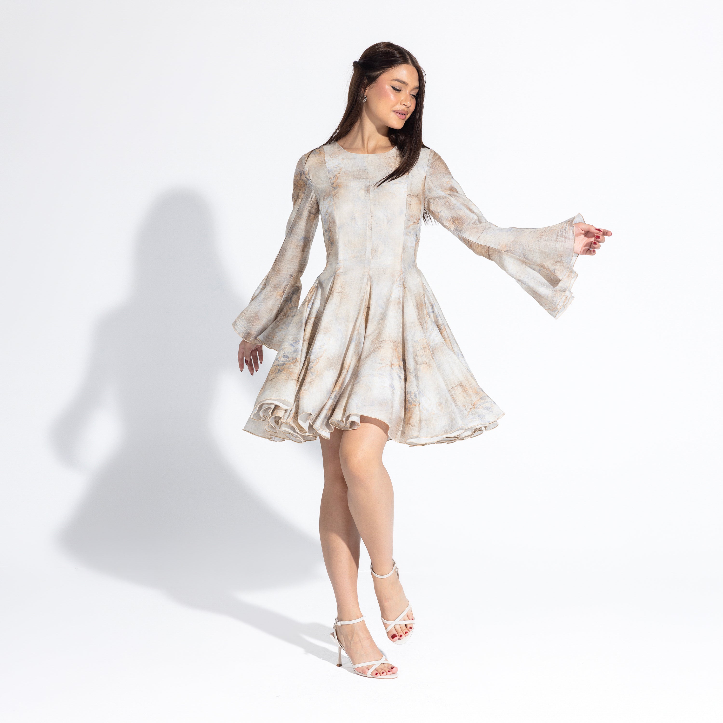 Capri Dress | Sand Black Swan Fashion